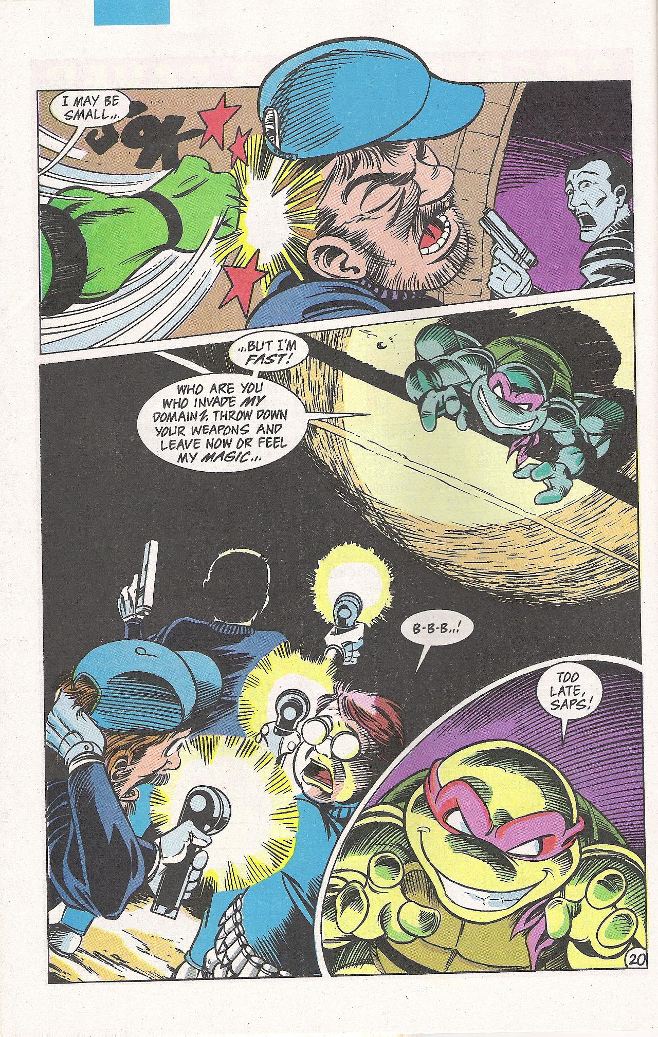 Read online Teenage Mutant Ninja Turtles Adventures (1989) comic -  Issue #58 - 23
