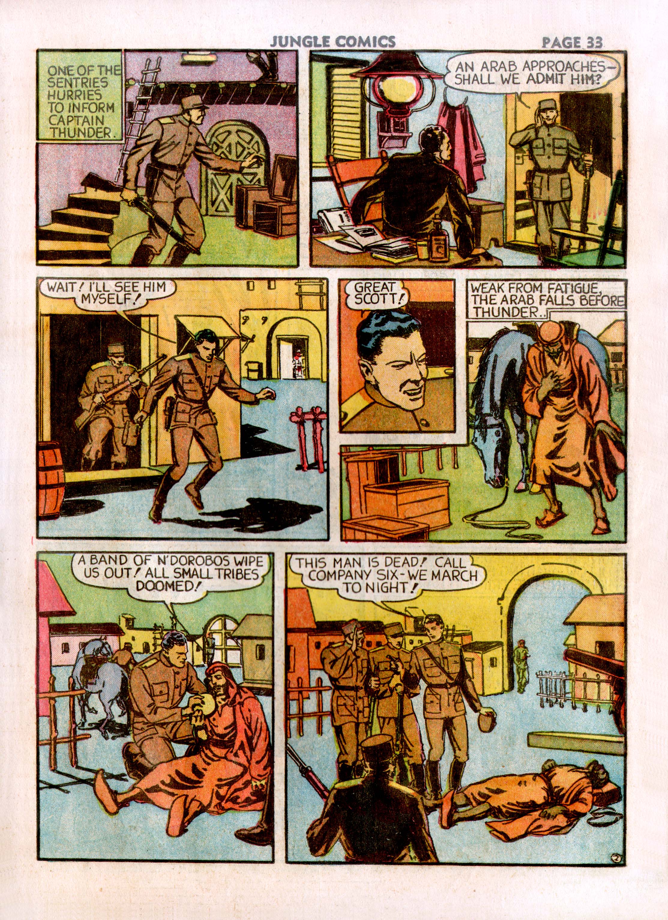 Read online Jungle Comics comic -  Issue #3 - 35