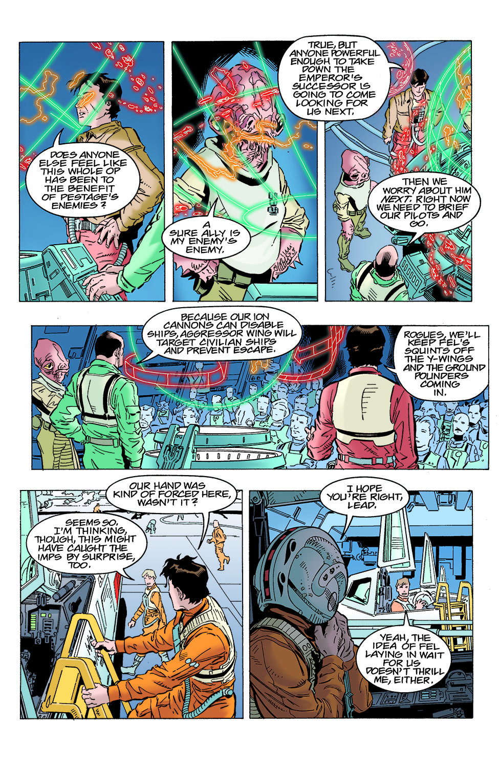 Read online Star Wars: X-Wing Rogue Squadron comic -  Issue #23 - 22
