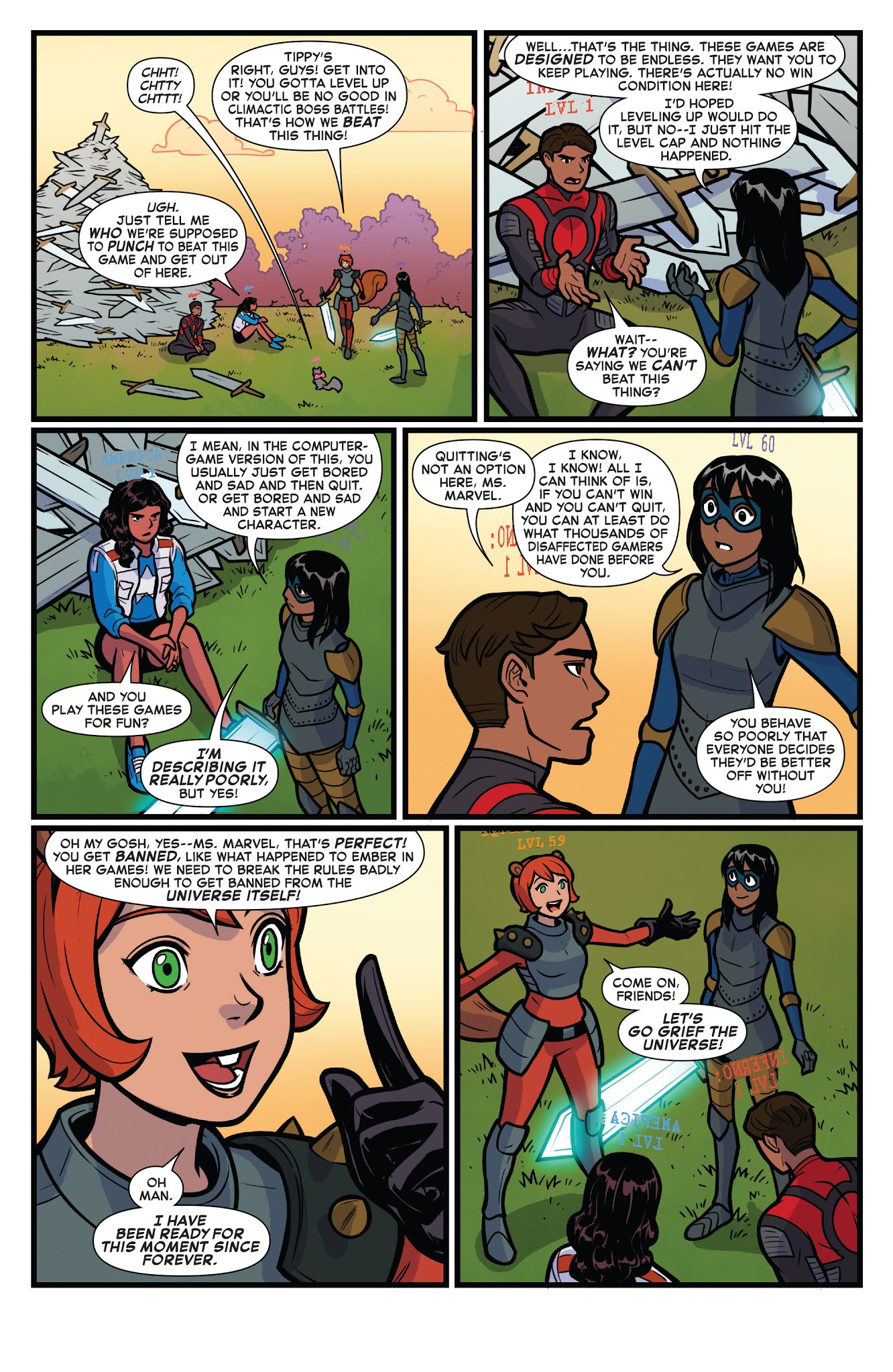 Read online Marvel Rising: Ms. Marvel/Squirrel Girl comic -  Issue # Full - 27