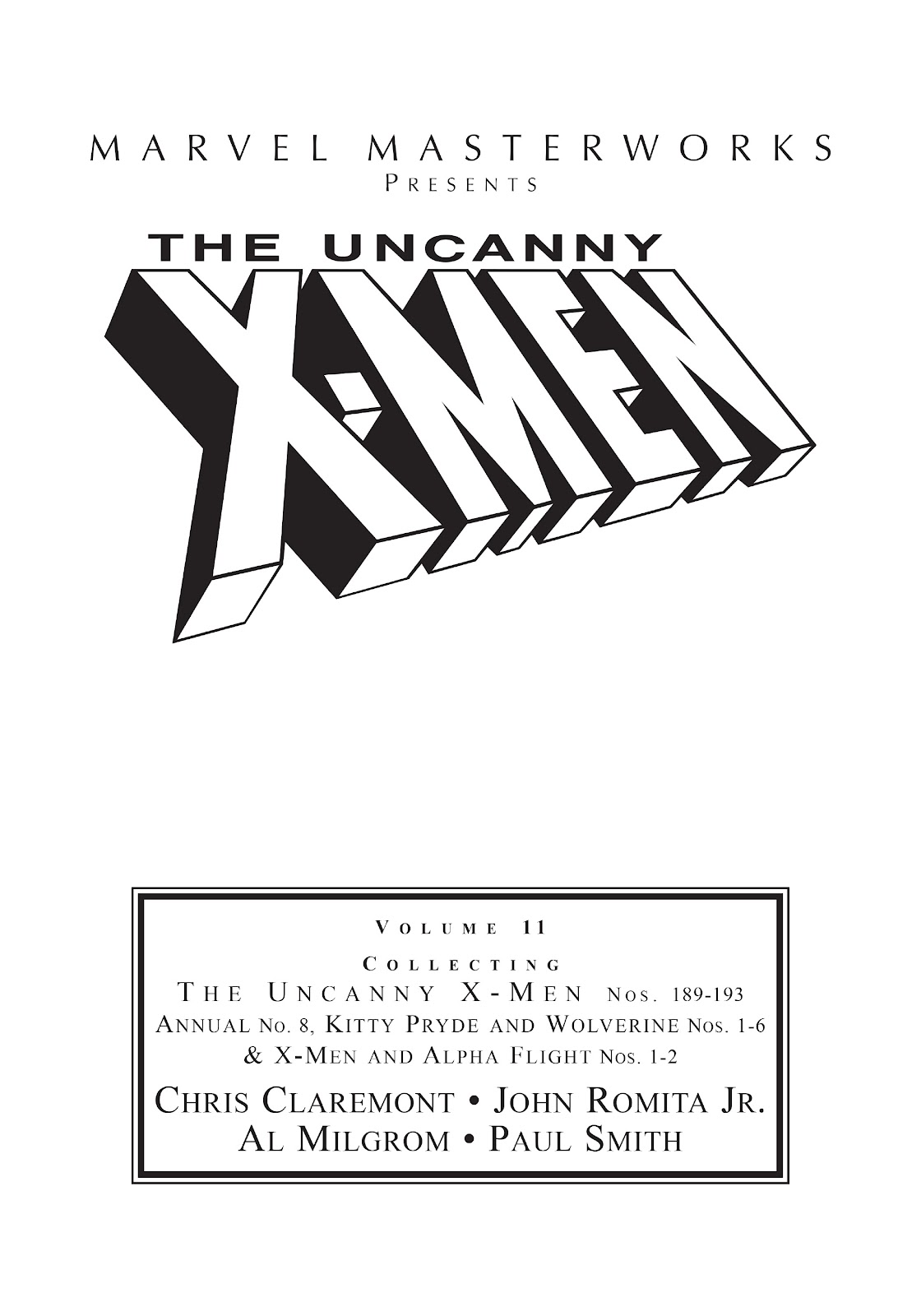 Marvel Masterworks: The Uncanny X-Men issue TPB 11 (Part 1) - Page 2