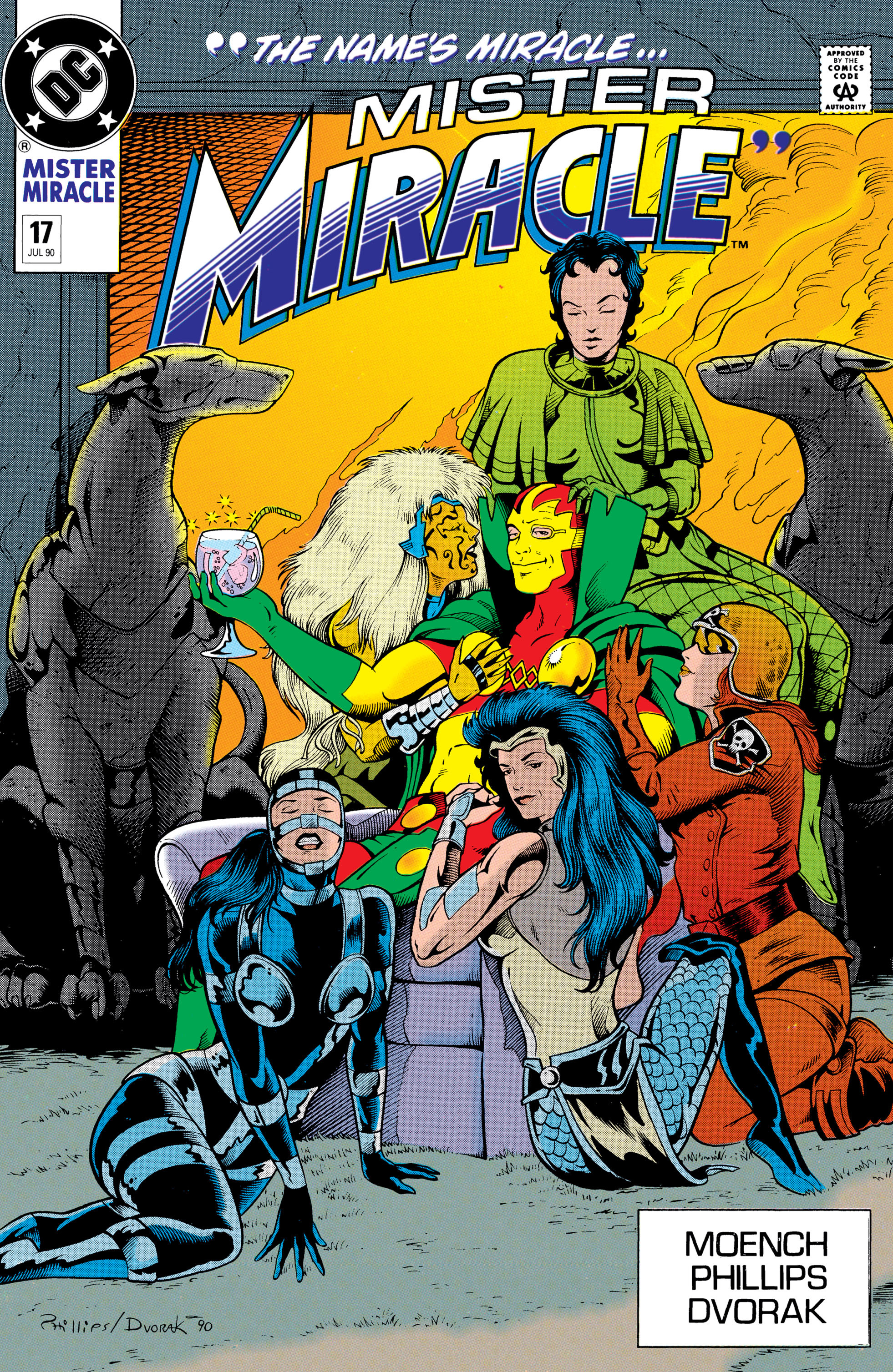 Read online Mister Miracle (1989) comic -  Issue #17 - 1