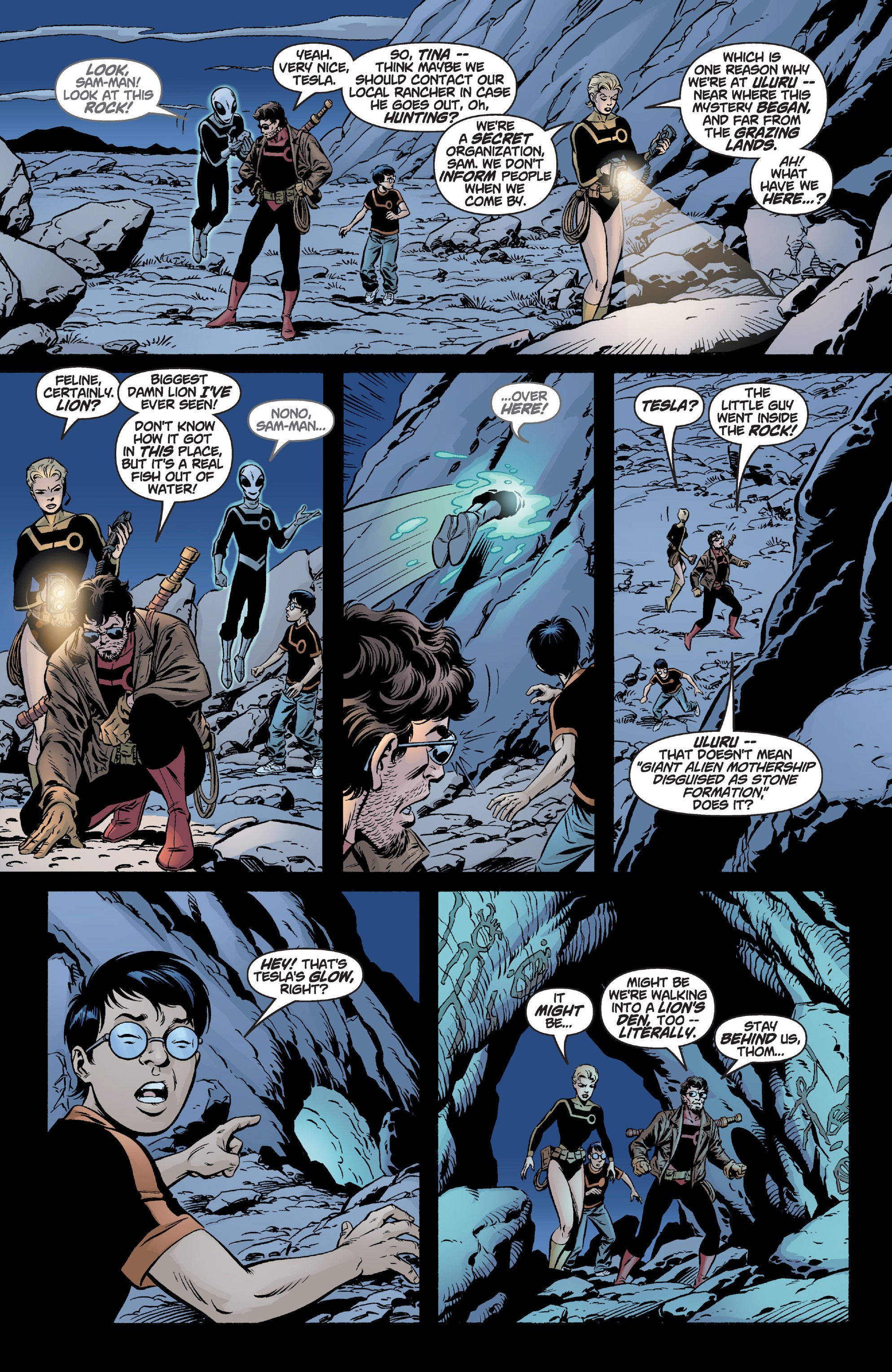 Read online Section Zero (2019) comic -  Issue #1 - 25