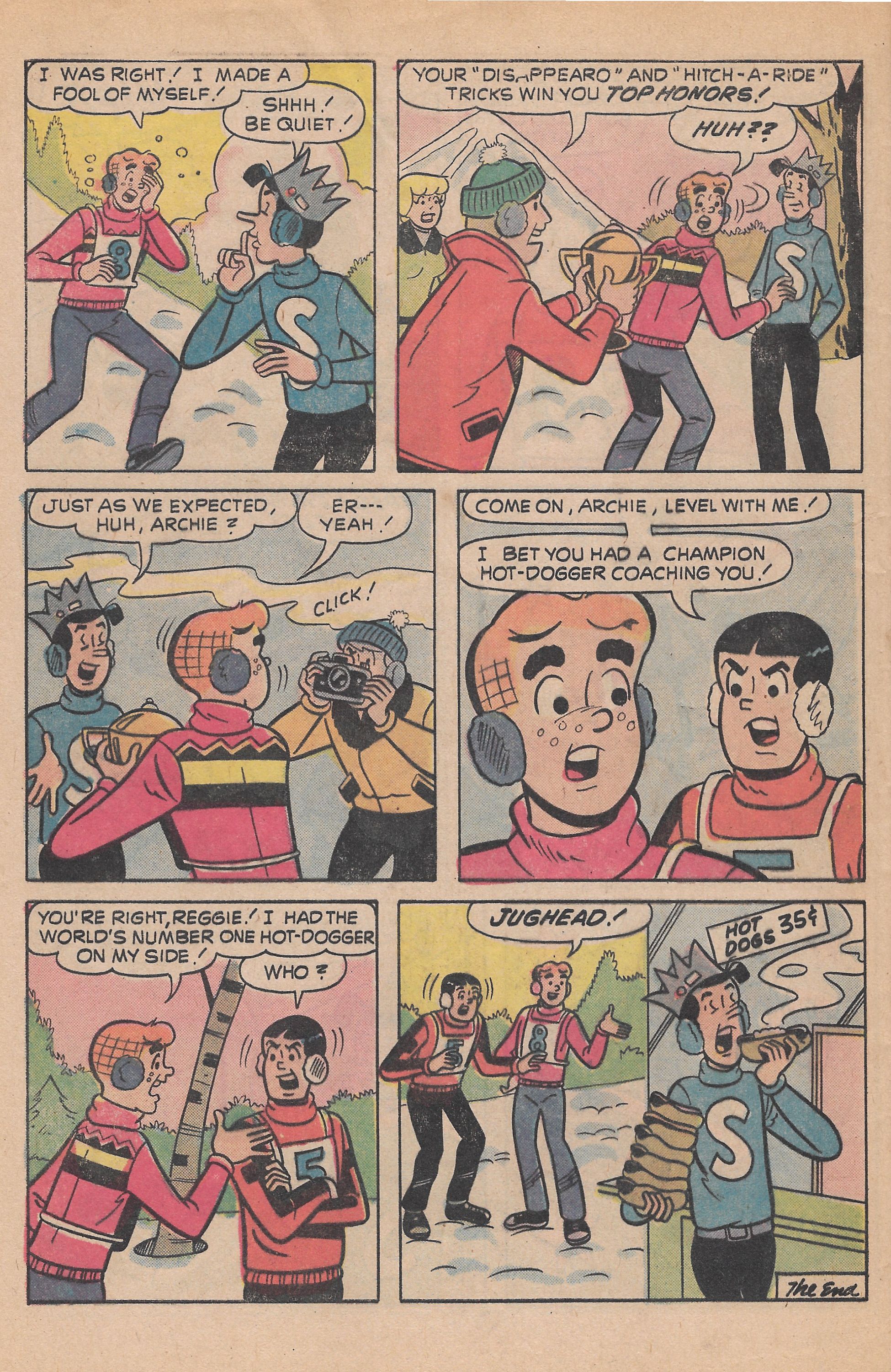 Read online Reggie and Me (1966) comic -  Issue #70 - 32