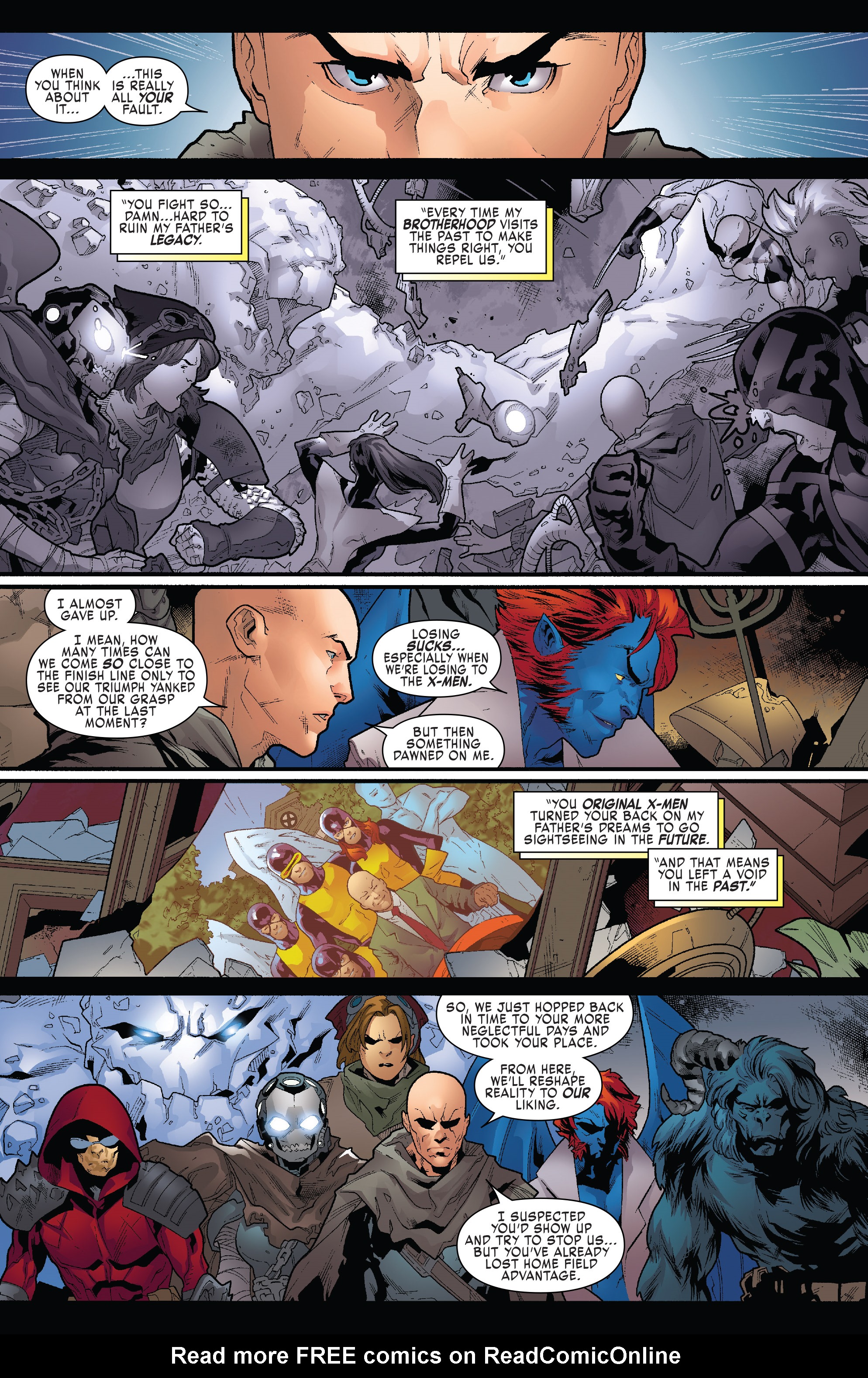 Read online X-Men: Blue comic -  Issue #20 - 3