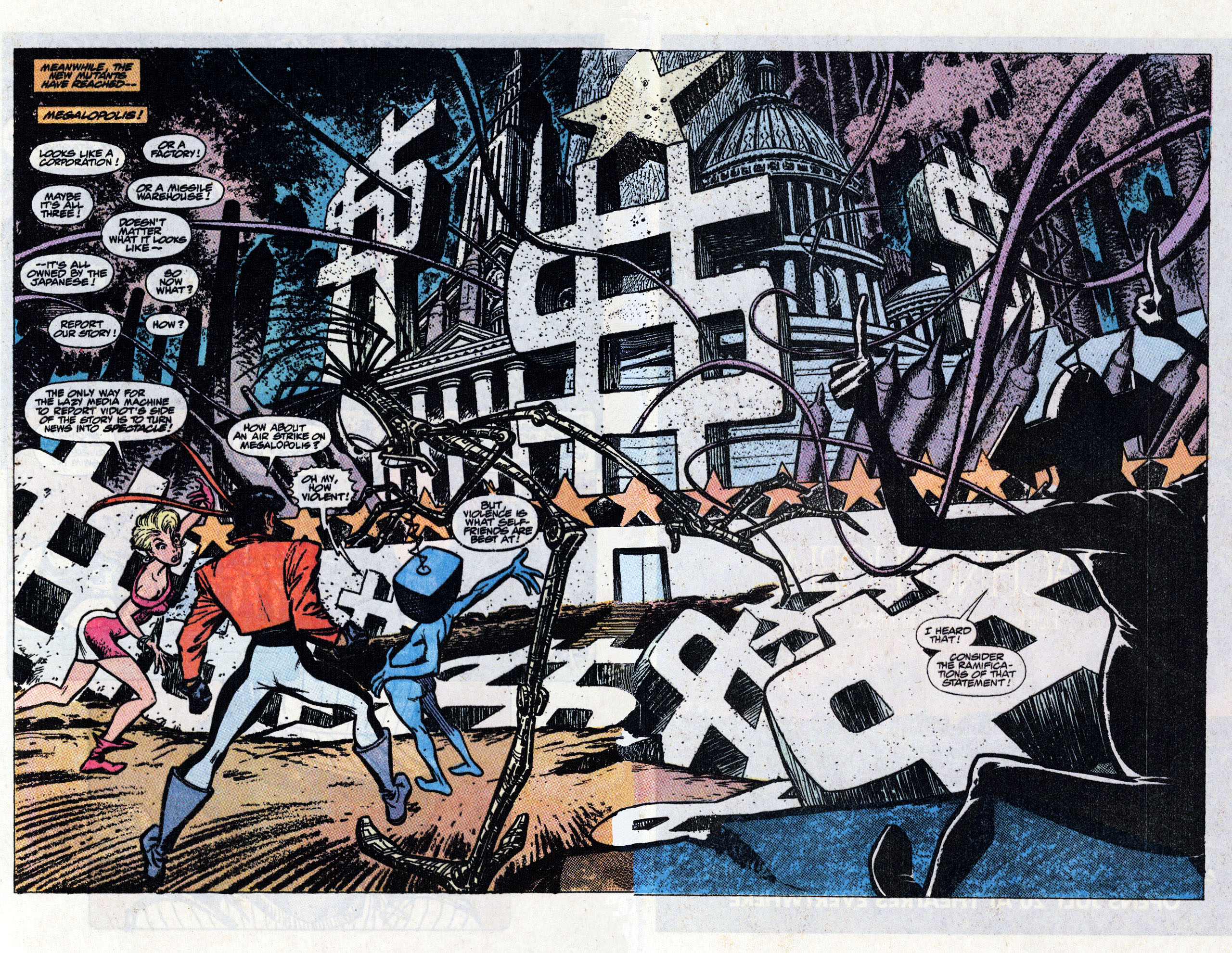 Read online The New Mutants Summer Special comic -  Issue # Full - 47