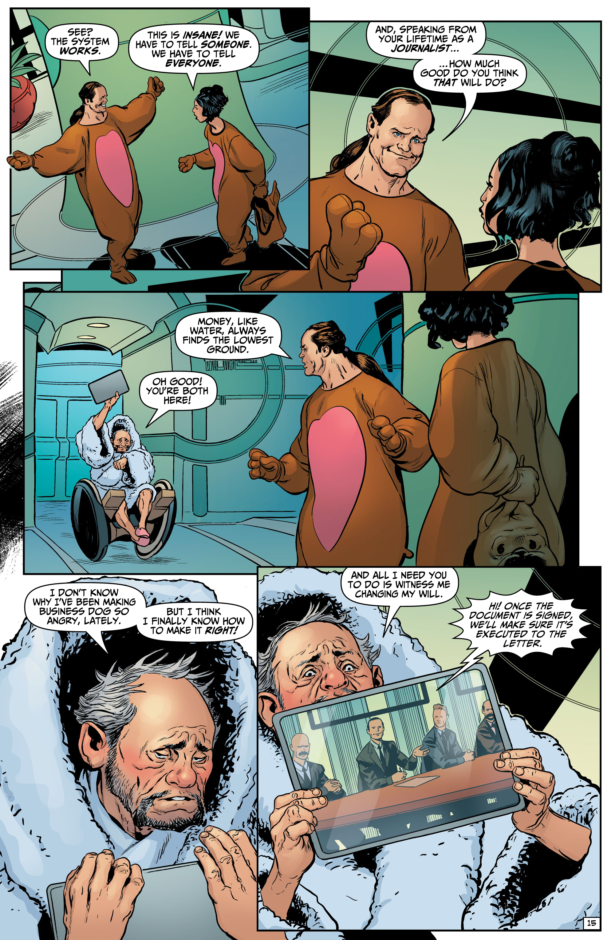 Read online Billionaire Island: Cult of Dogs comic -  Issue #6 - 17
