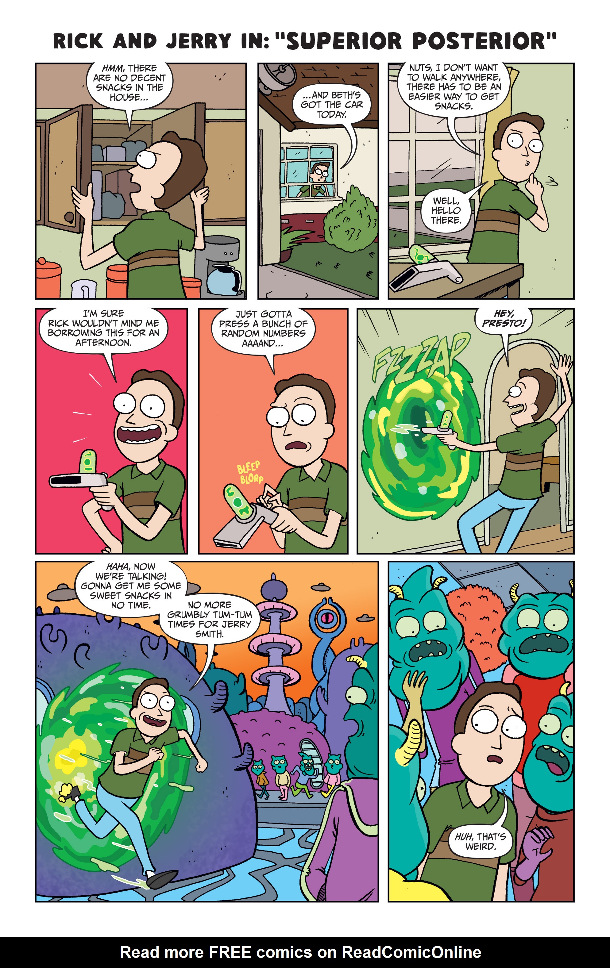 Read online Rick and Morty comic -  Issue #25 - 21