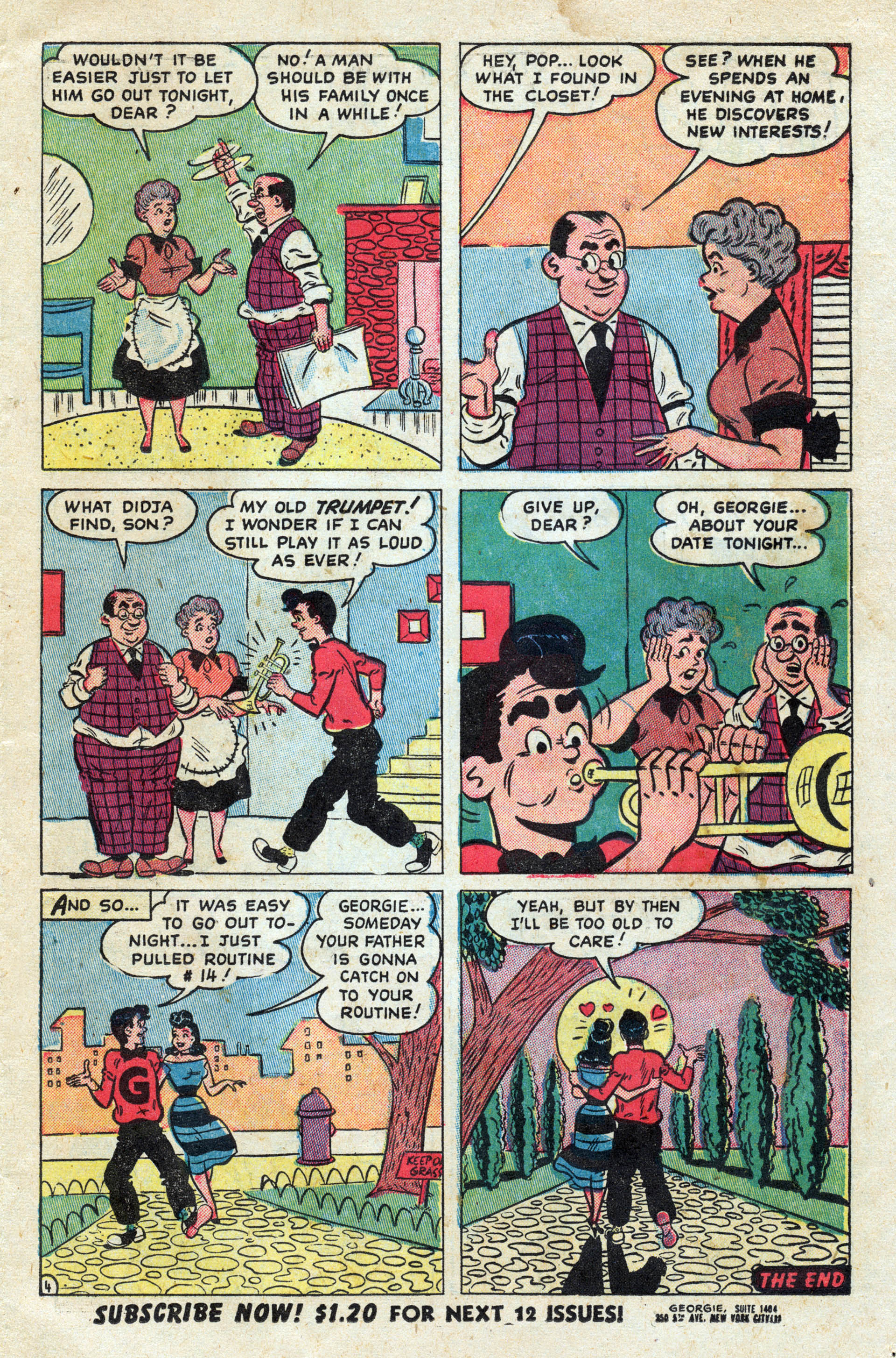 Read online Georgie Comics (1949) comic -  Issue #33 - 15