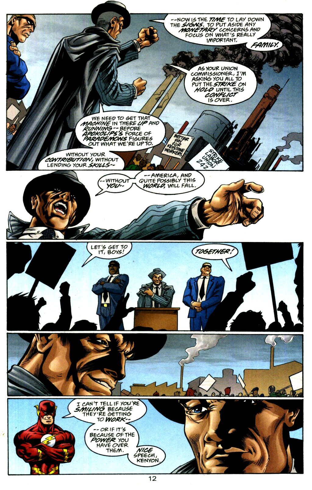 Read online The Flash: Our Worlds at War comic -  Issue # Full - 12