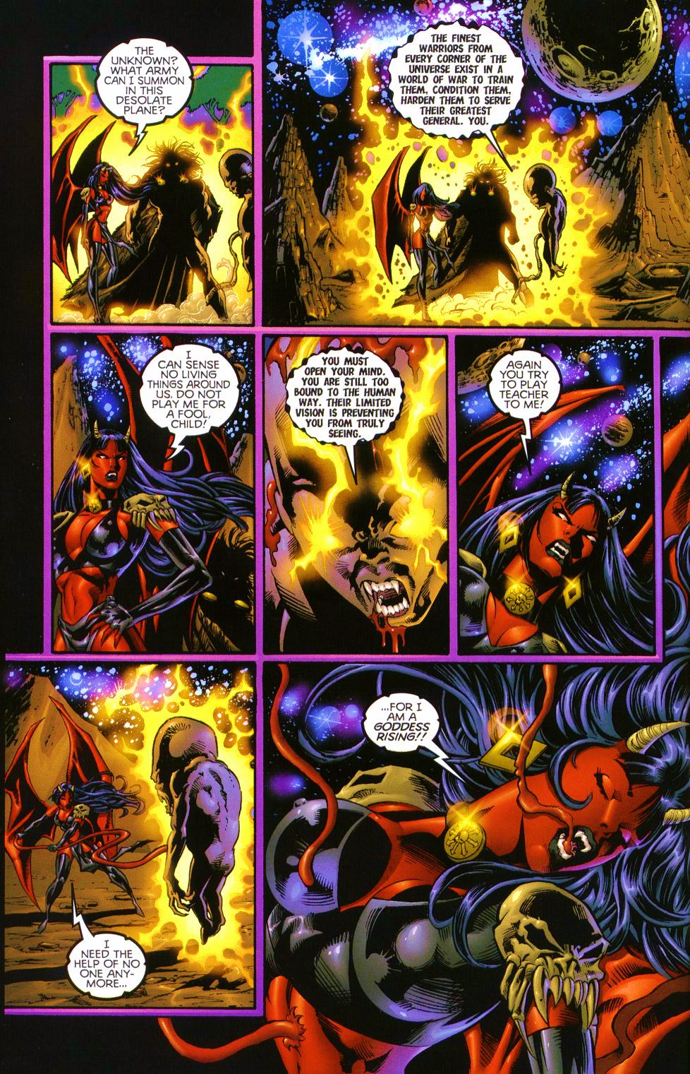 Read online Purgatori: Goddess Rising comic -  Issue #3 - 4