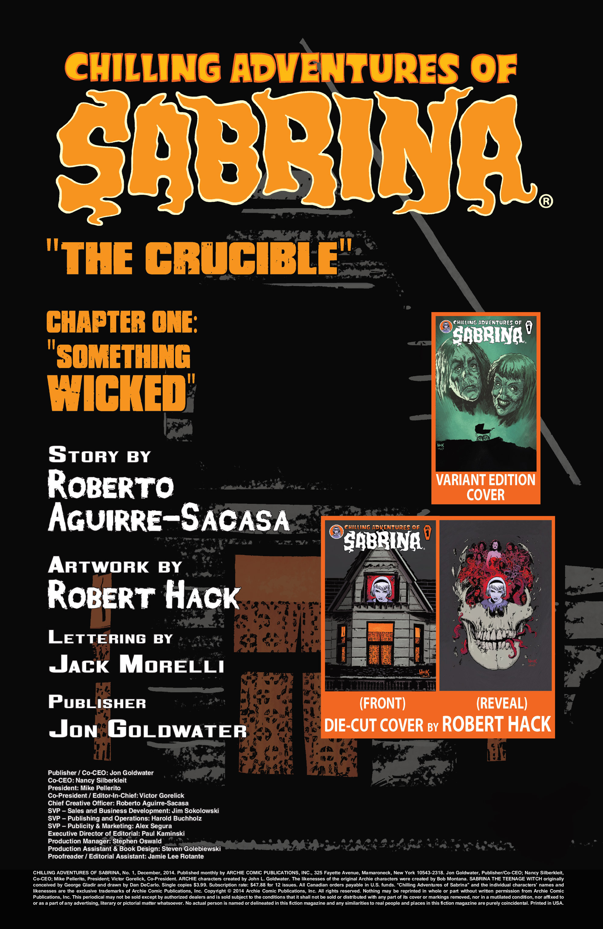 Read online Chilling Adventures of Sabrina comic -  Issue #1 - 3