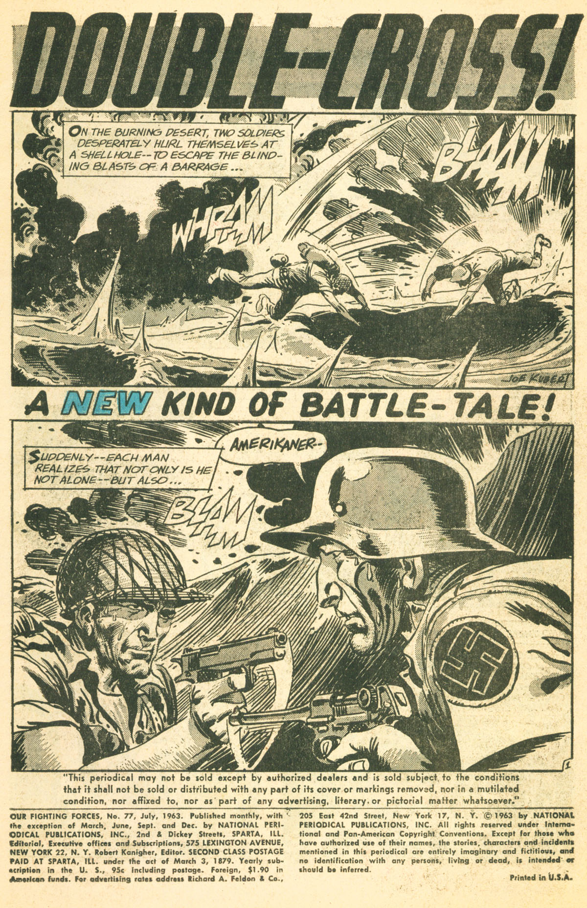 Read online Our Fighting Forces comic -  Issue #77 - 3