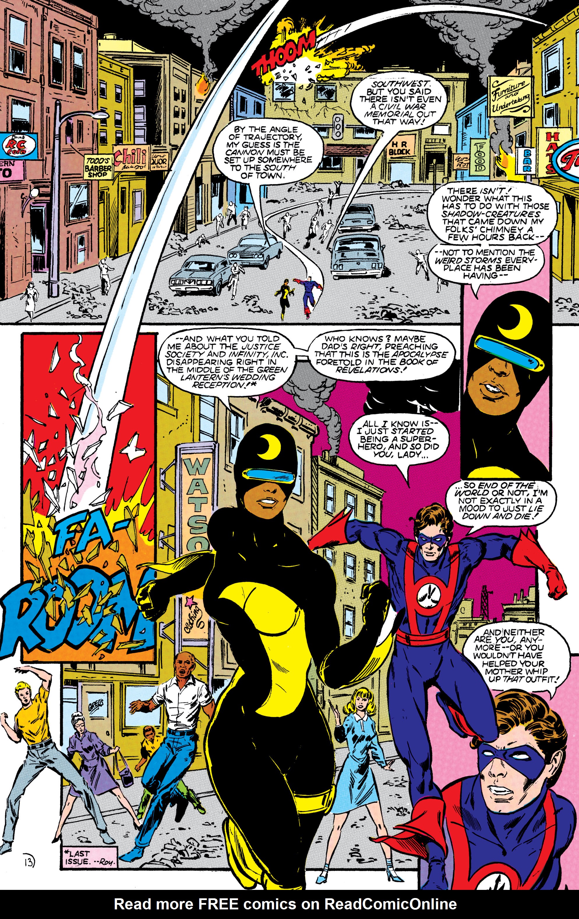 Read online Infinity Inc. (1984) comic -  Issue #22 - 14