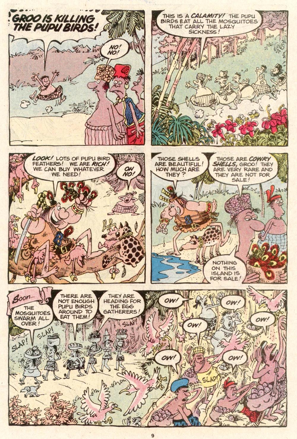 Read online Sergio Aragonés Groo the Wanderer comic -  Issue #55 - 9