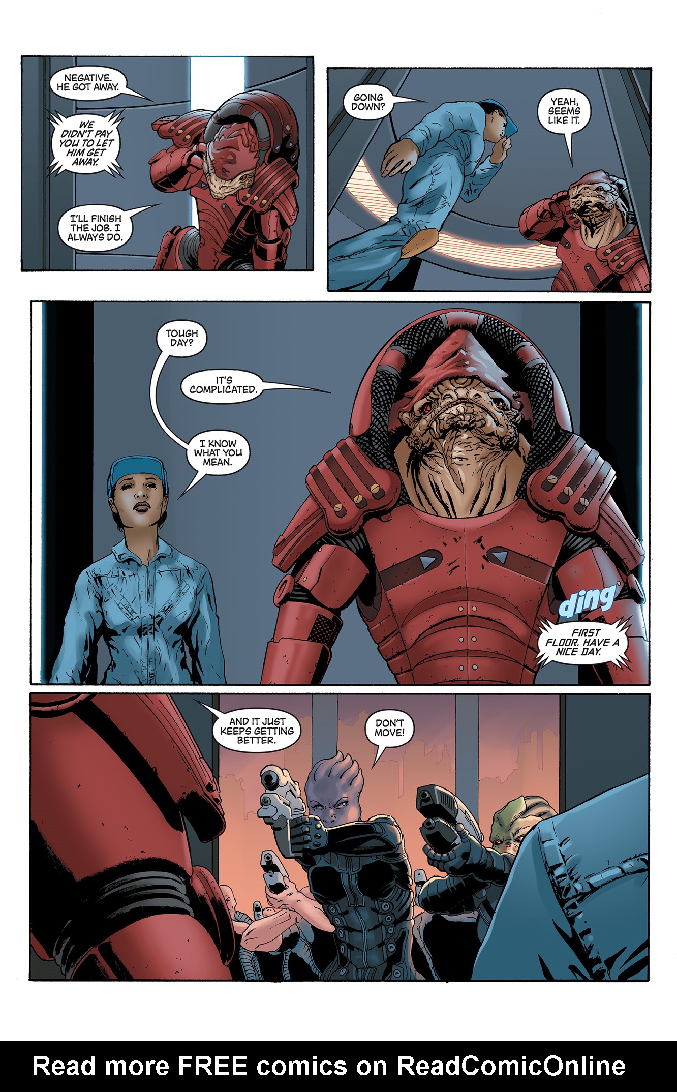 Read online Mass Effect: Foundation comic -  Issue #2 - 23