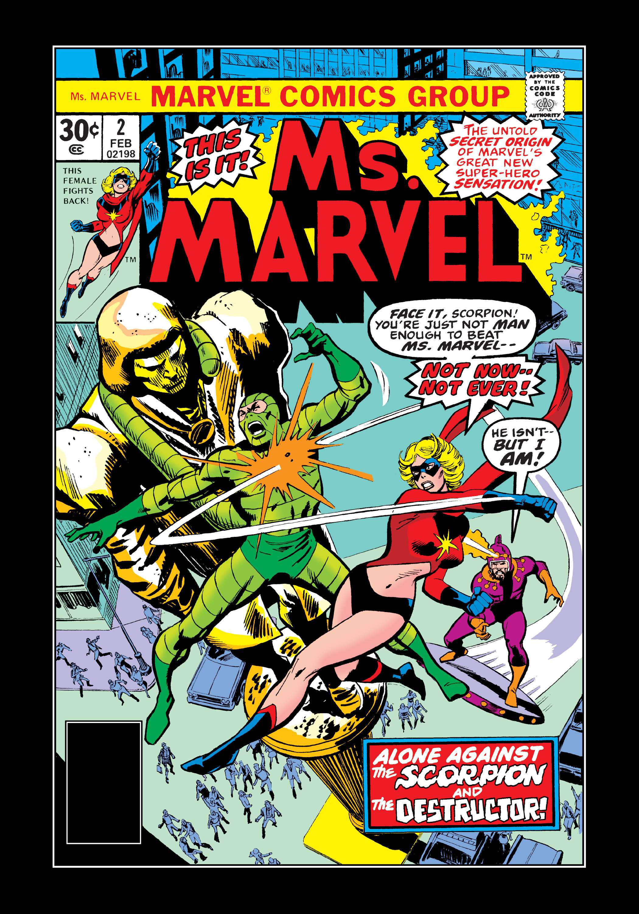 Read online Ms. Marvel (1977) comic -  Issue #2 - 1