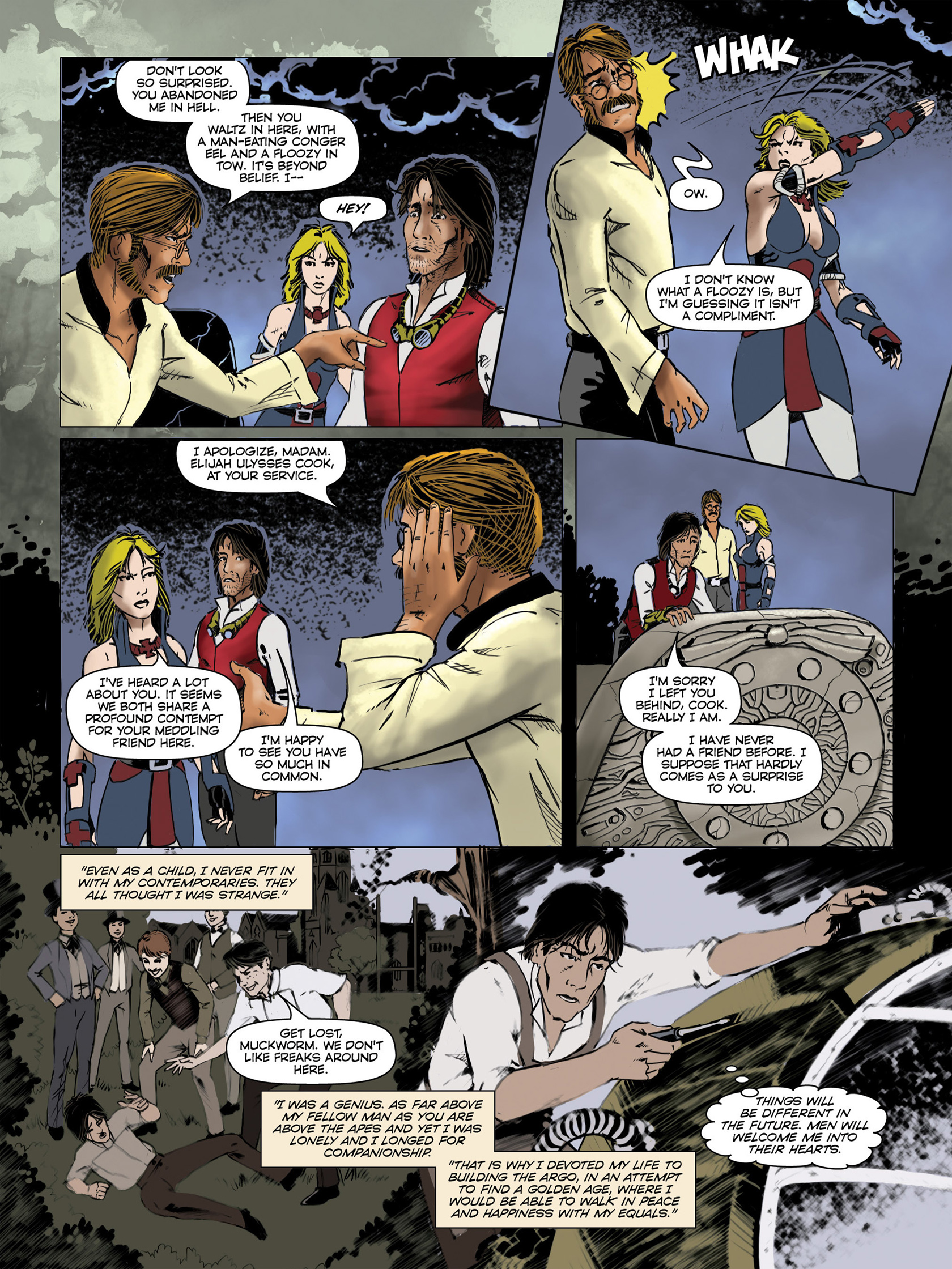 Read online H.G. Wells' The Chronic Argonauts comic -  Issue # TPB - 77
