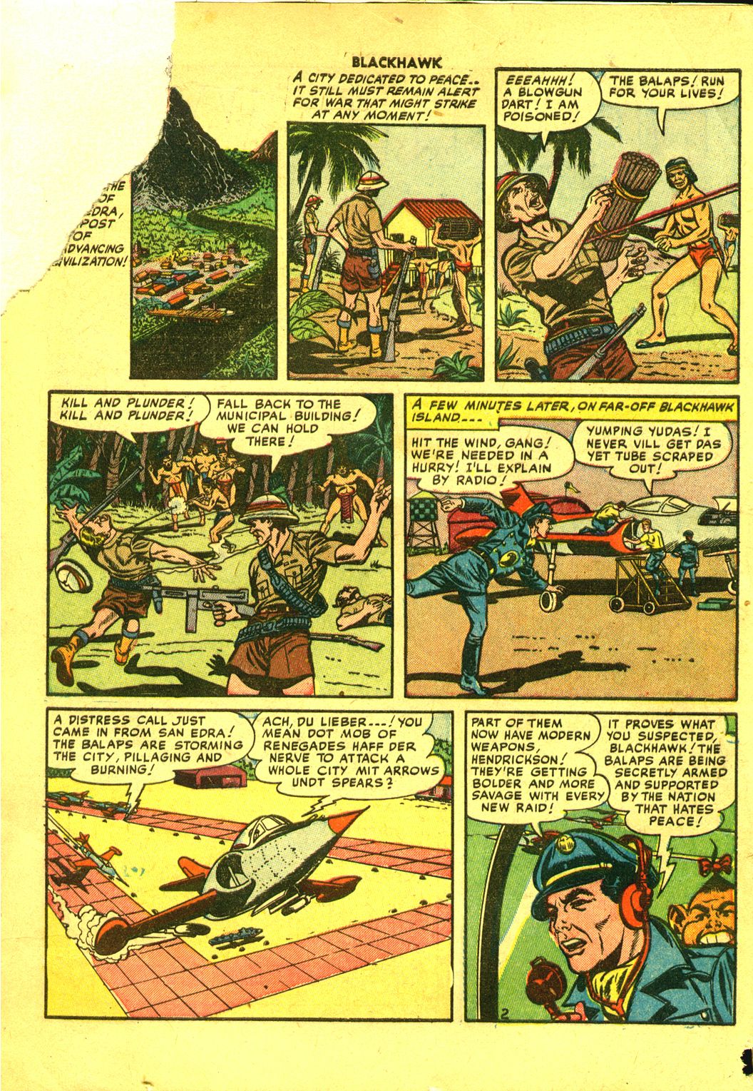 Read online Blackhawk (1957) comic -  Issue #51 - 4