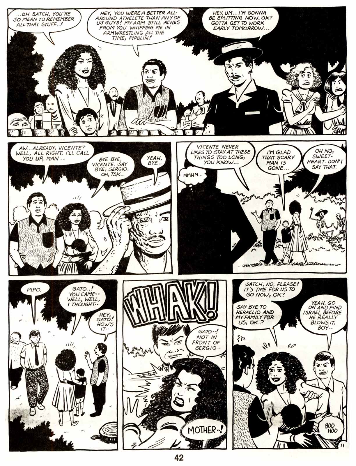 Read online Love and Rockets (1982) comic -  Issue #10 - 44