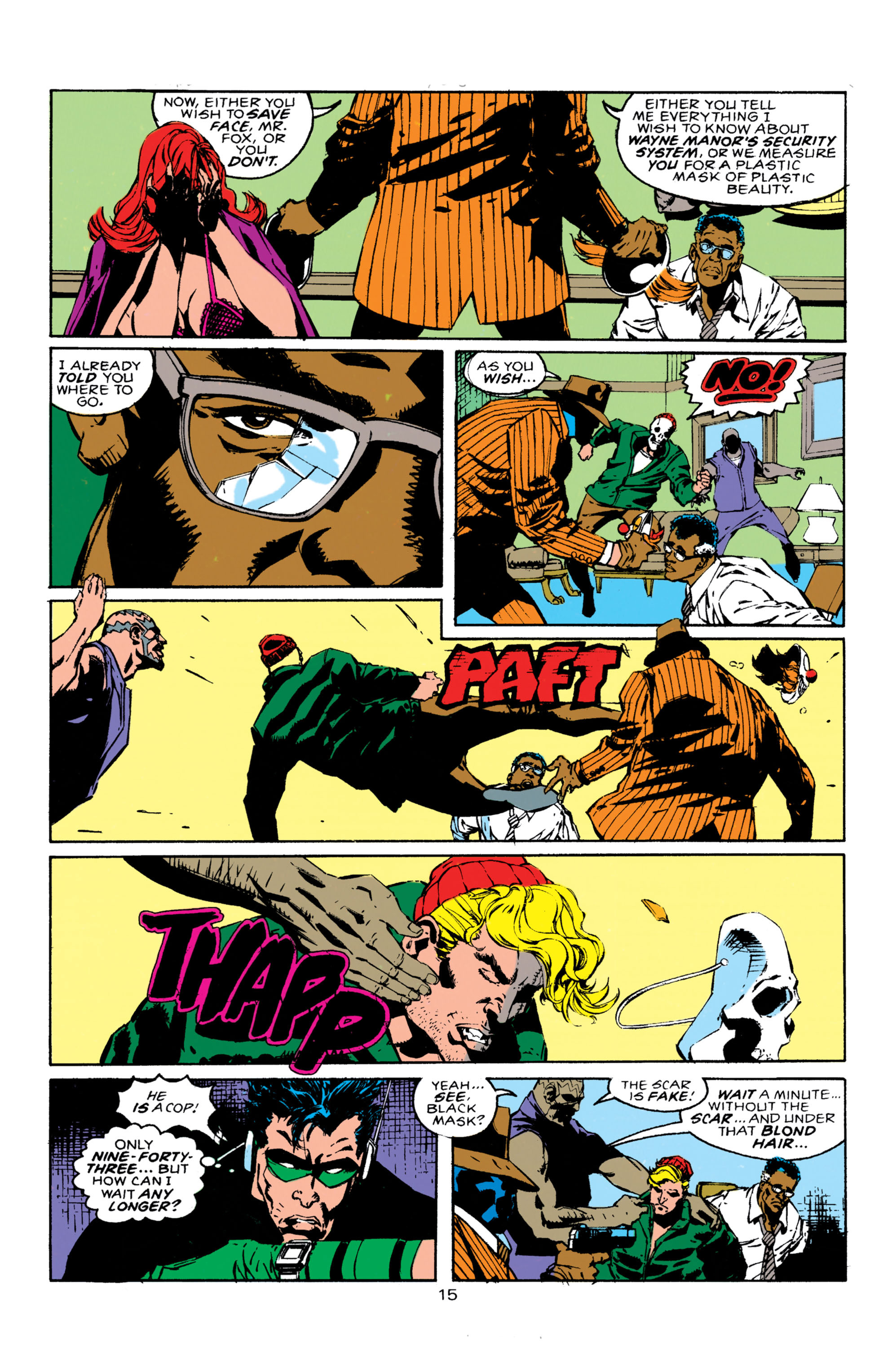 Read online Batman (1940) comic -  Issue #485 - 16