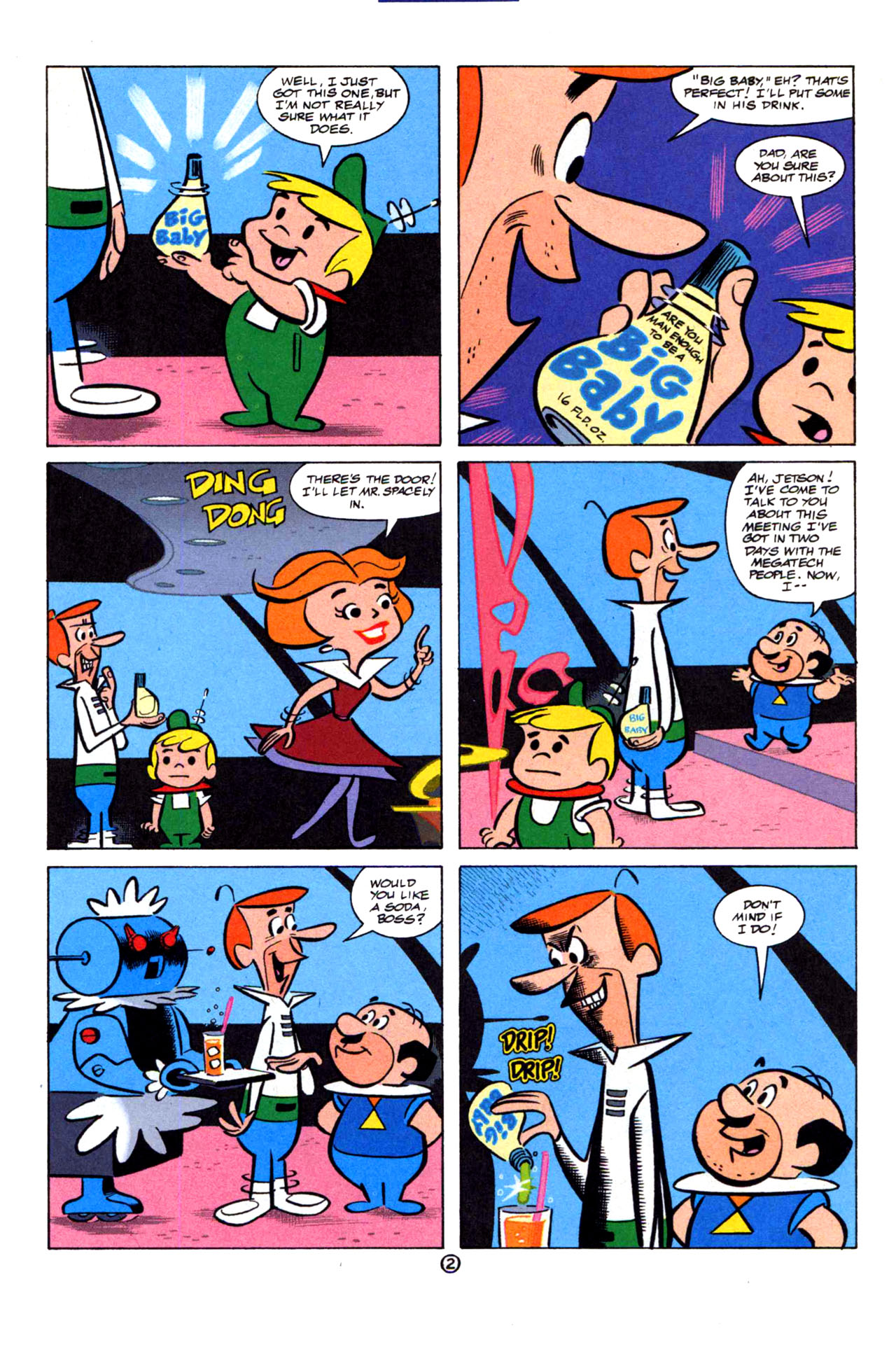 Read online The Flintstones and the Jetsons comic -  Issue #3 - 4