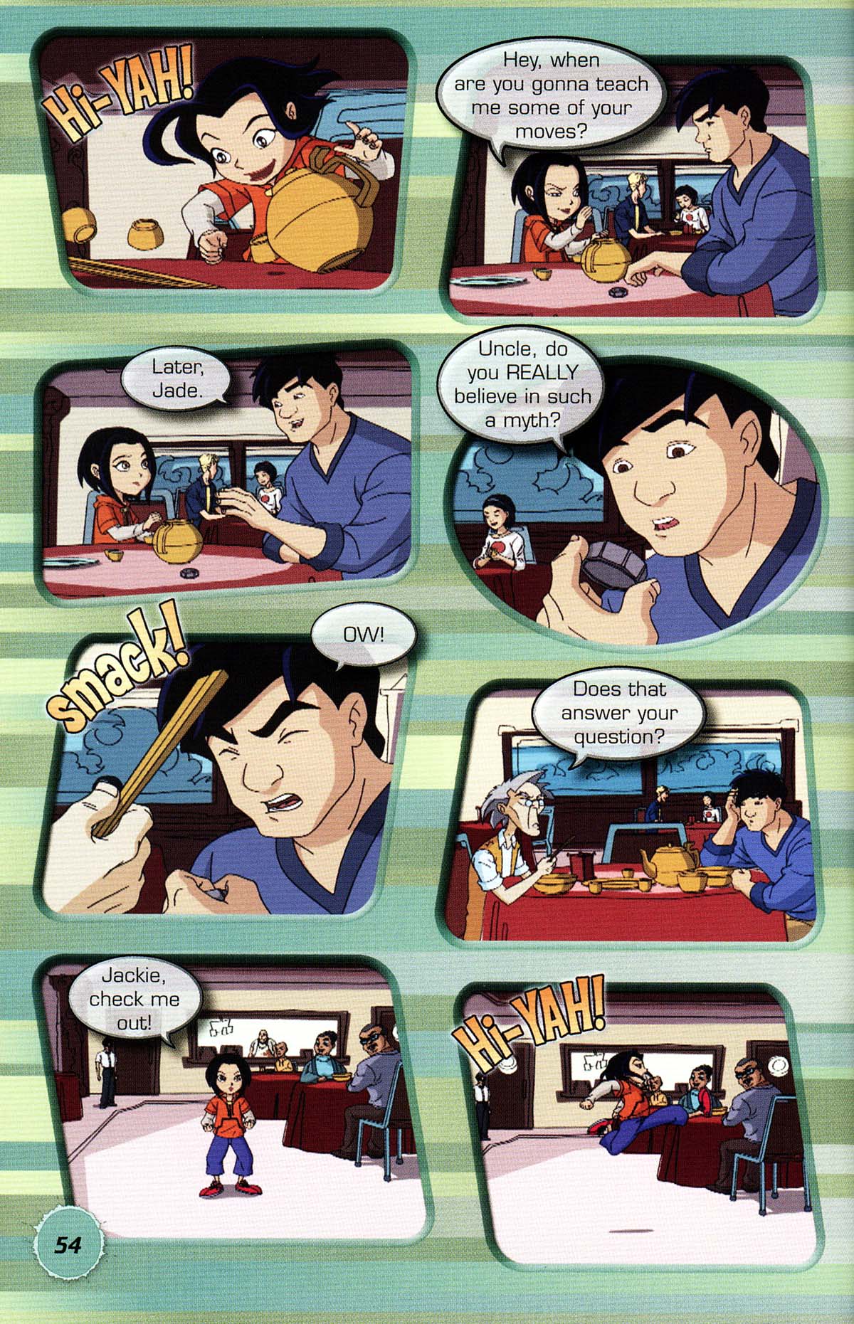 Read online Jackie Chan Adventures comic -  Issue # TPB 1 - 55