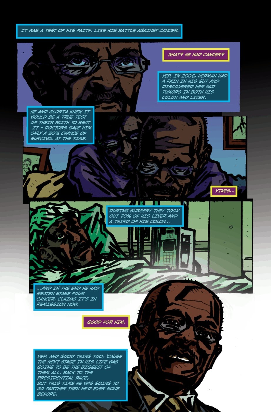 Read online Political Power: Herman Cain comic -  Issue # Full - 15