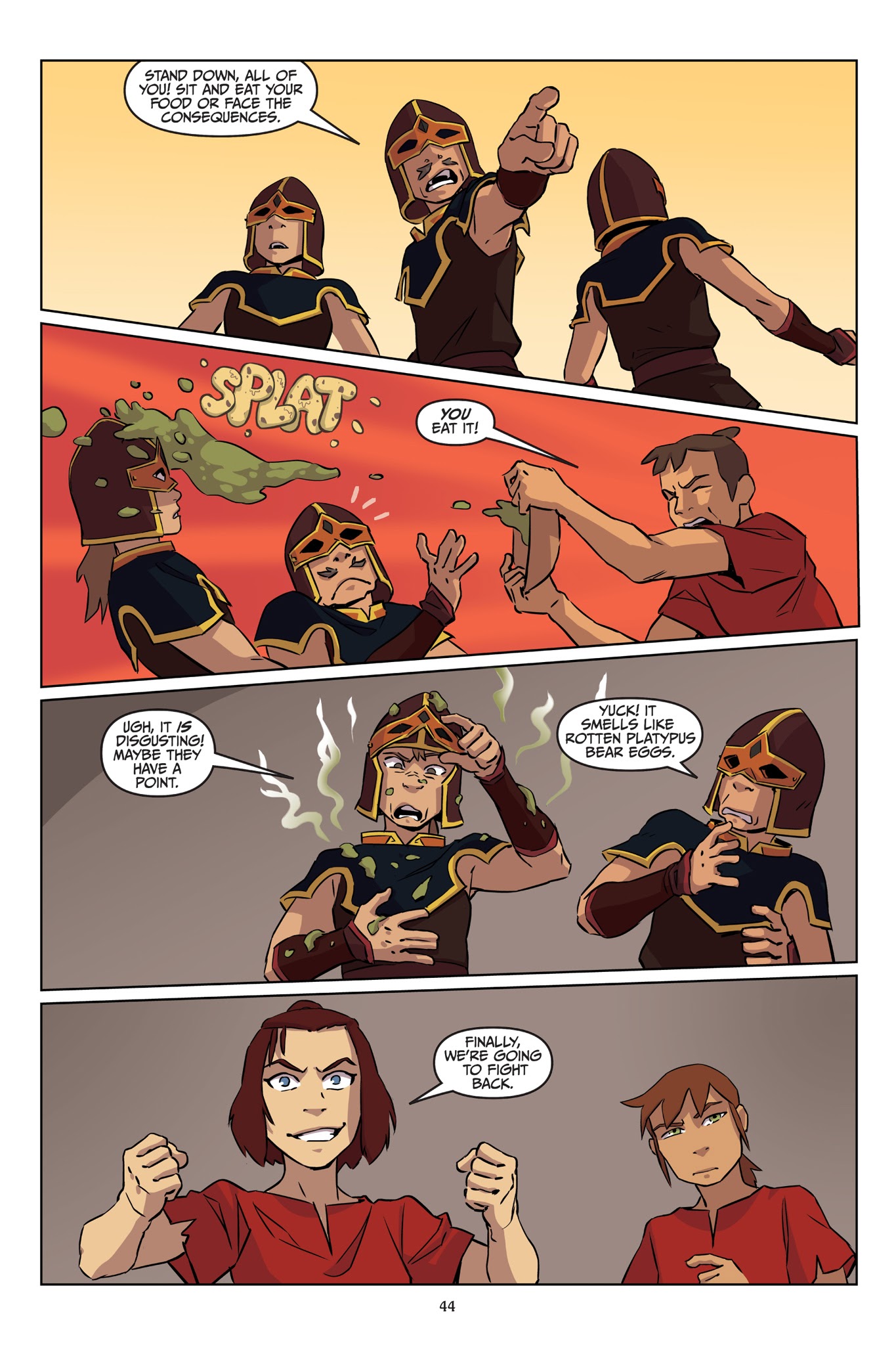 Read online Avatar: The Last Airbender – Suki, Alone comic -  Issue # TPB - 45