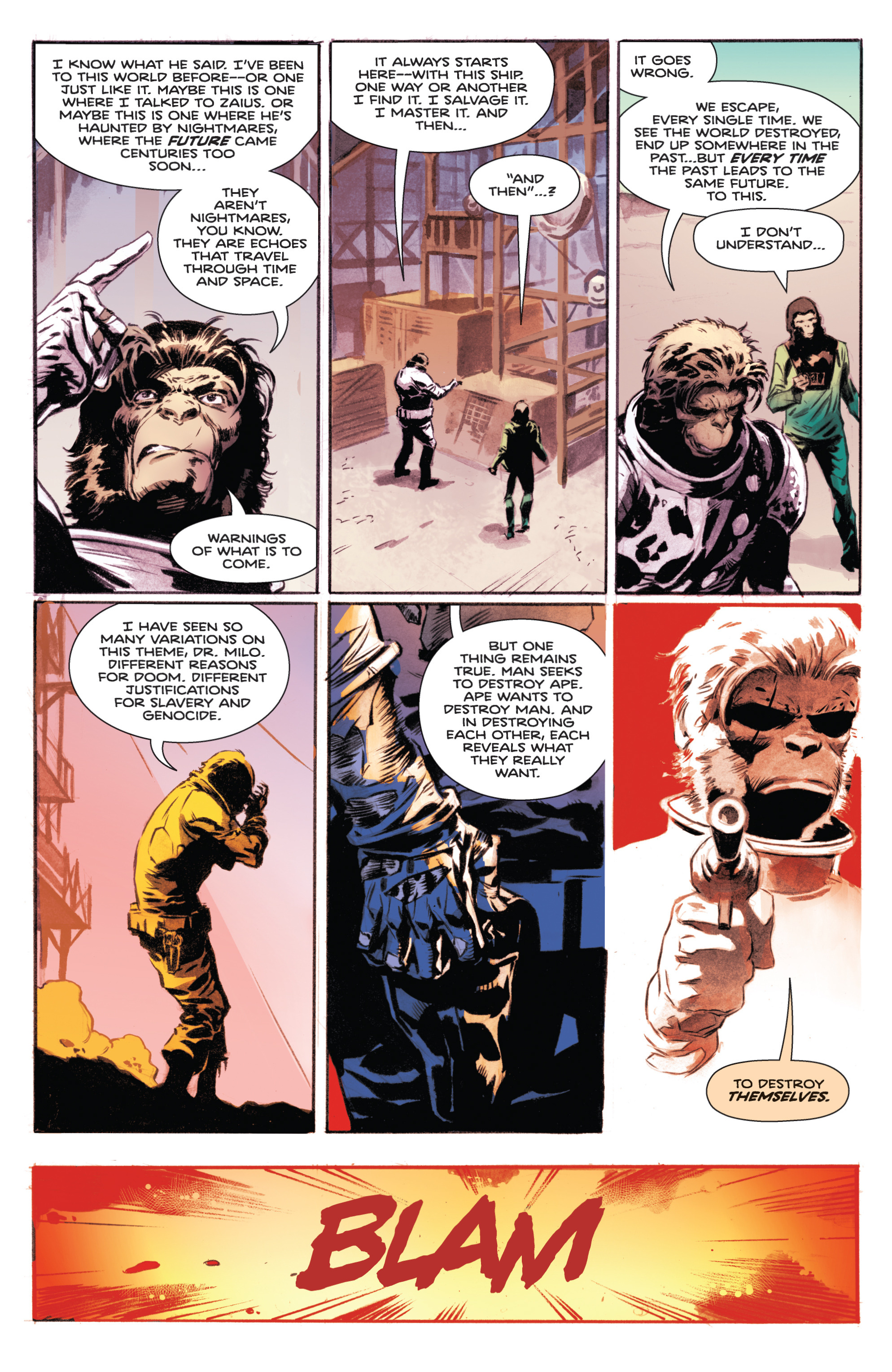 Read online Tarzan On the Planet of the Apes comic -  Issue #5 - 11