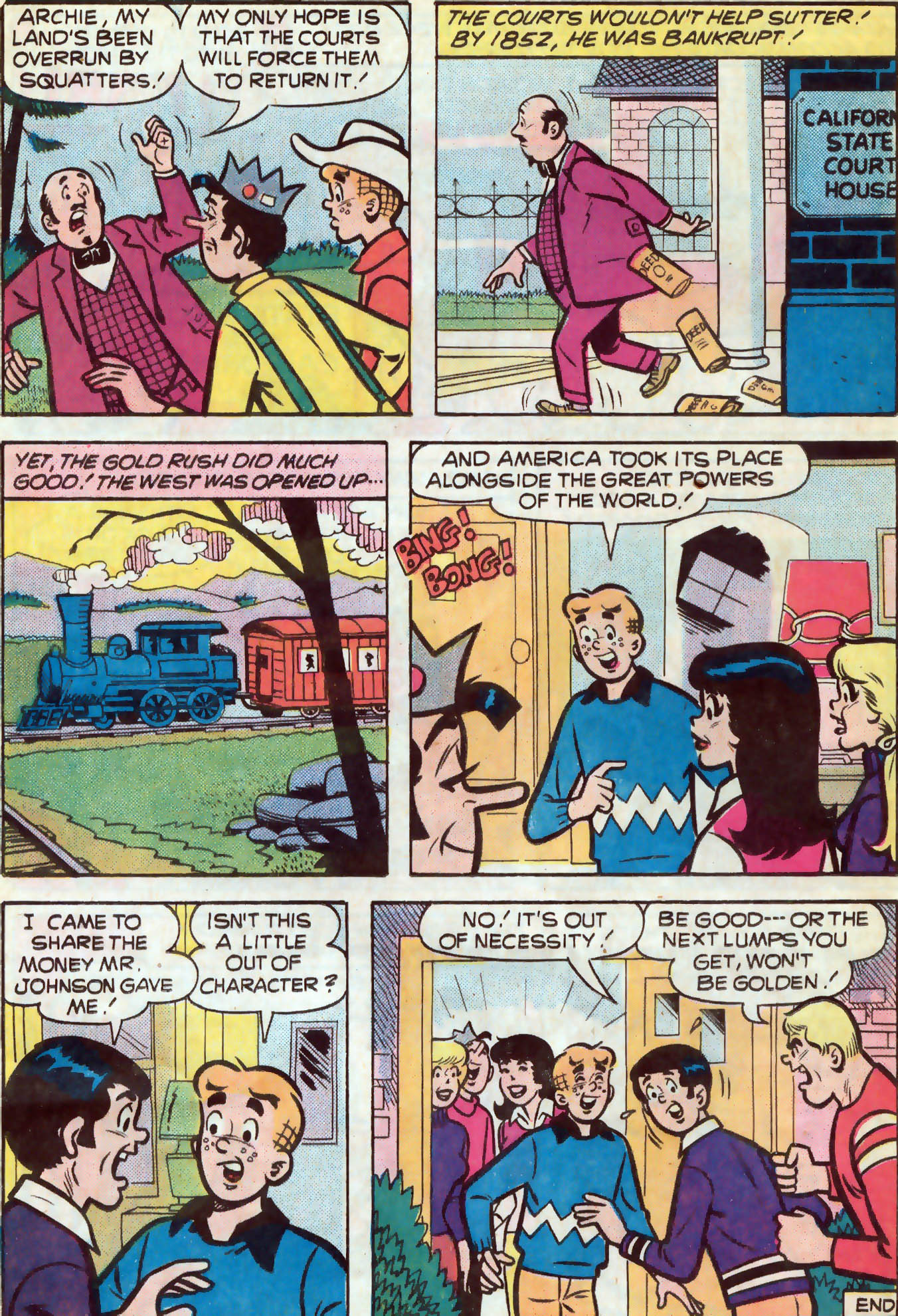 Read online Archie's TV Laugh-Out comic -  Issue #42 - 7
