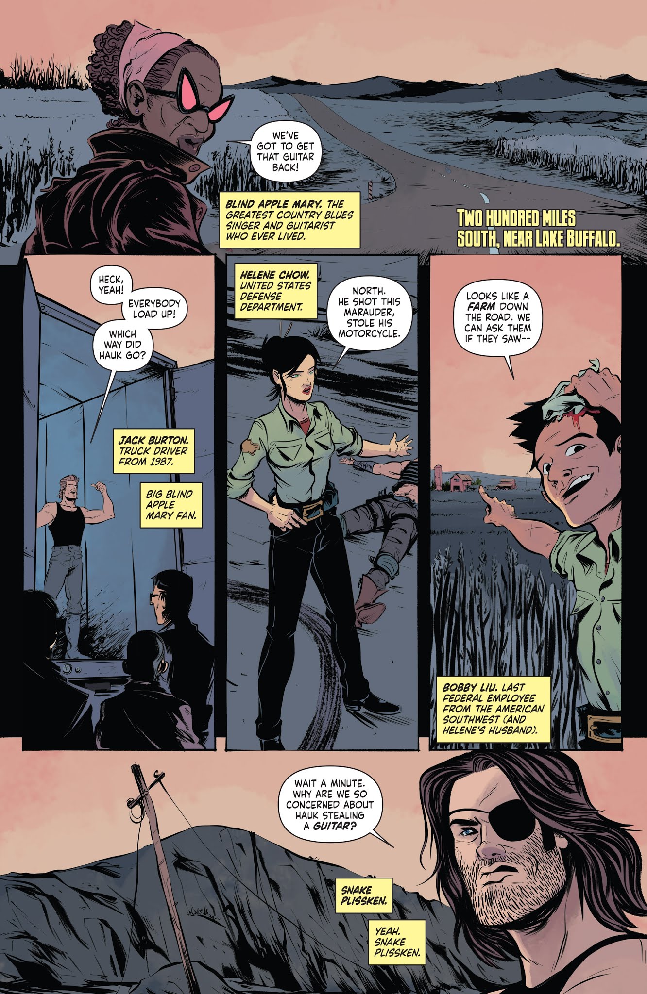 Read online Big Trouble in Little China/Escape From New York comic -  Issue #Big Trouble in Little China / Escape from New York _TPB - 104