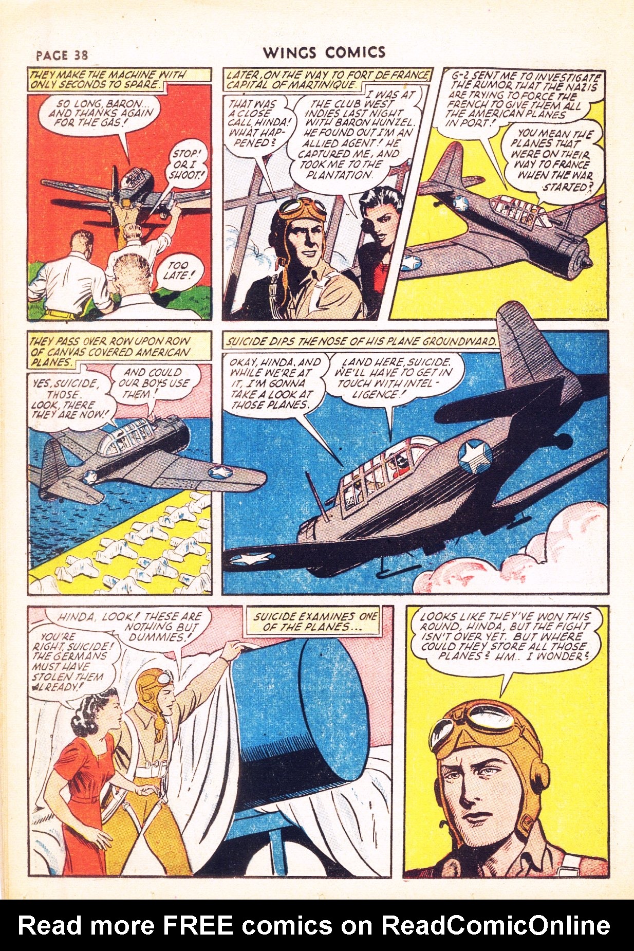 Read online Wings Comics comic -  Issue #31 - 39