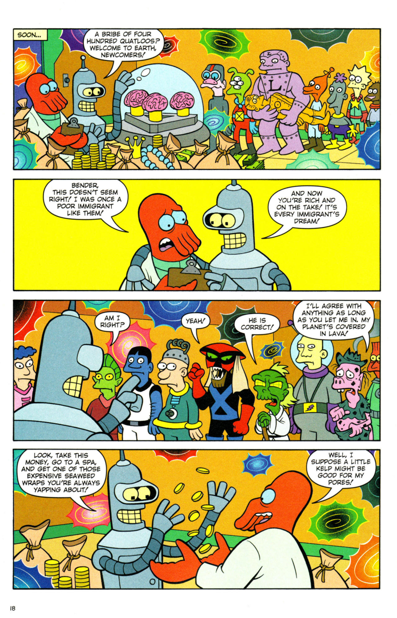 Read online Futurama Comics comic -  Issue #31 - 14