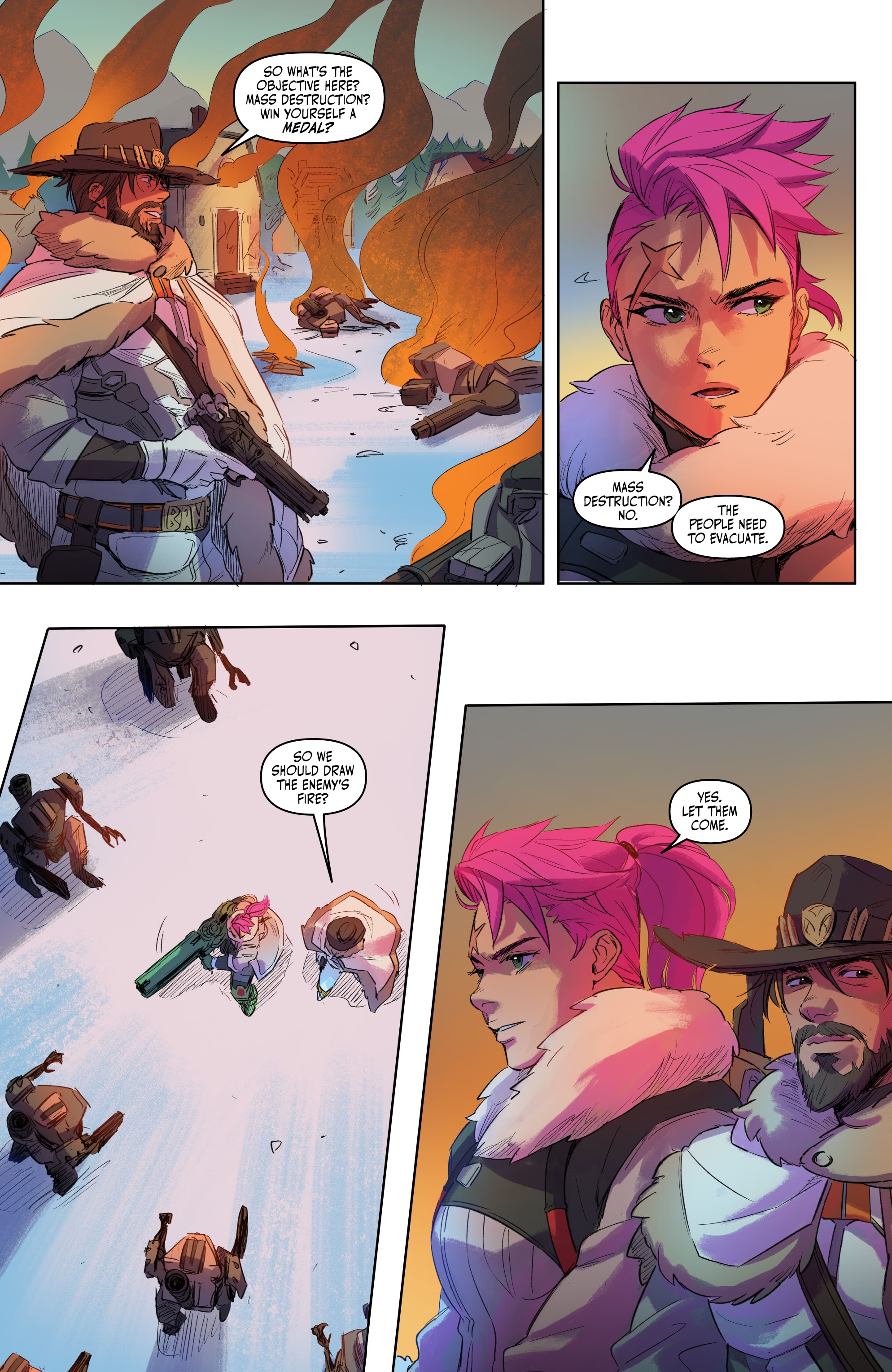 Read online Overwatch: New Blood comic -  Issue #4 - 13
