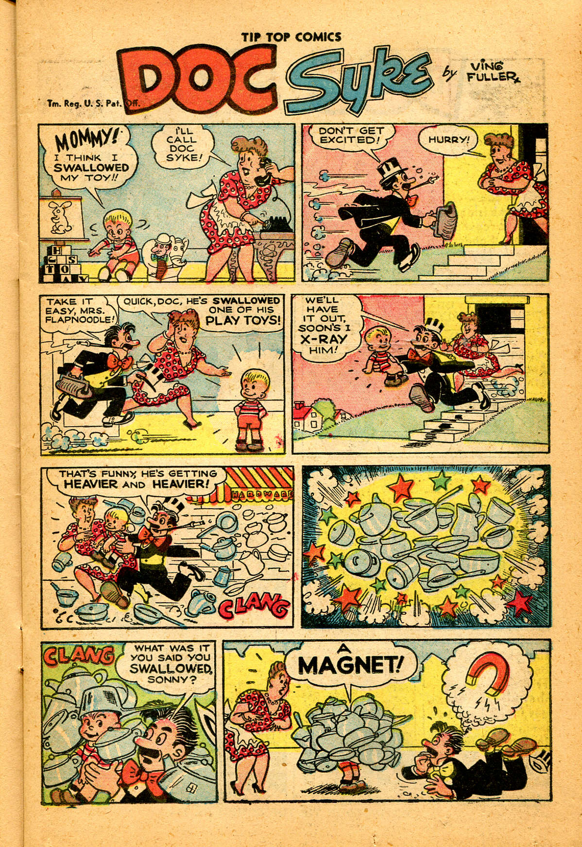 Read online Tip Top Comics comic -  Issue #142 - 17