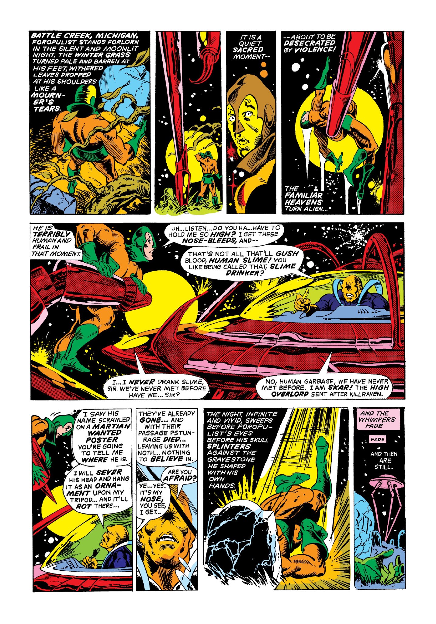 Read online Marvel Masterworks: Killraven comic -  Issue # TPB 1 (Part 2) - 92