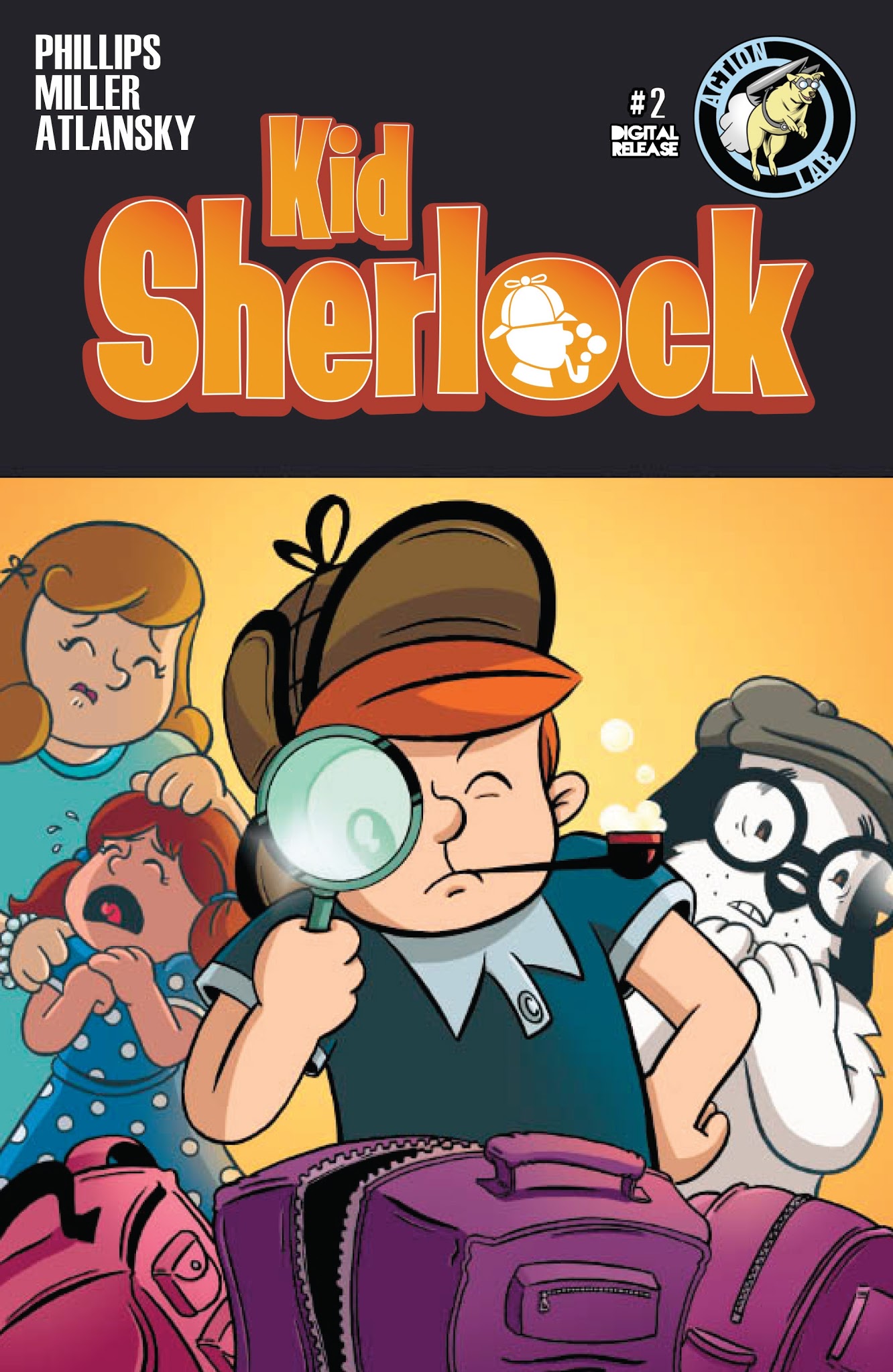 Read online Kid Sherlock comic -  Issue #2 - 1