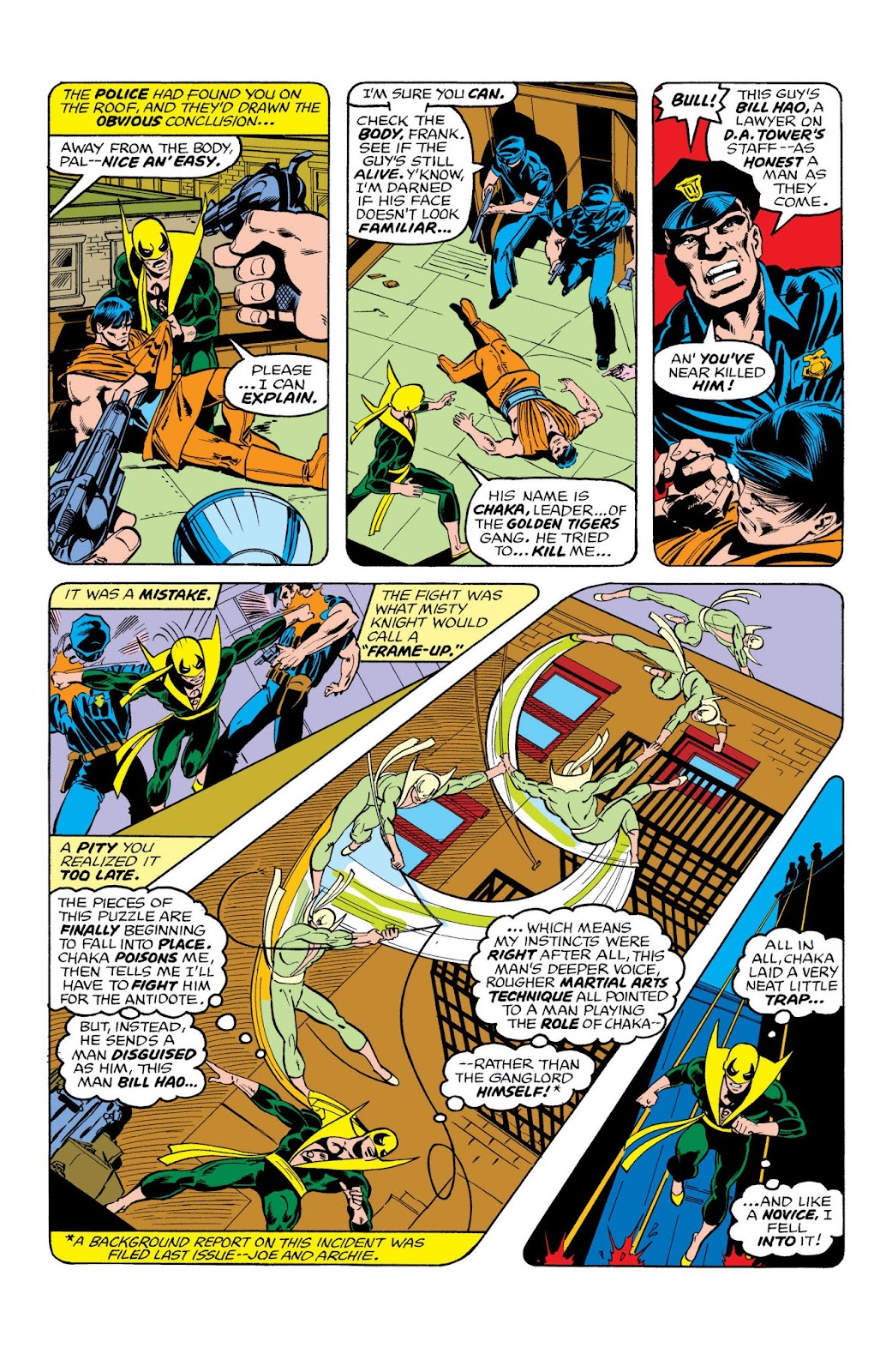 Marvel Masterworks: Iron Fist issue TPB 2 (Part 2) - Page 37