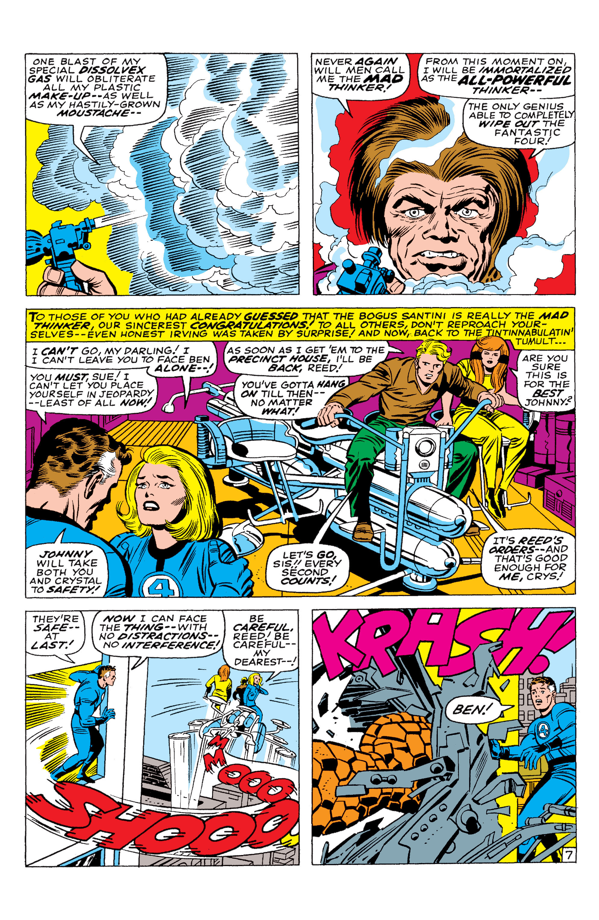 Read online Marvel Masterworks: The Fantastic Four comic -  Issue # TPB 7 (Part 3) - 35