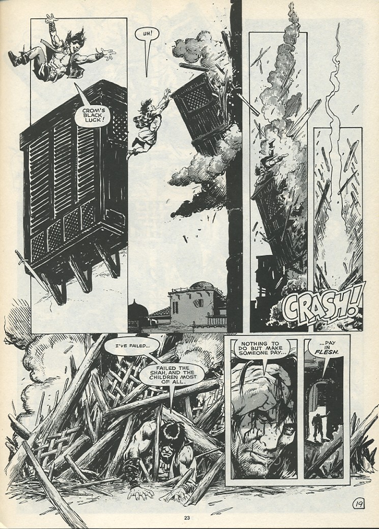 Read online The Savage Sword Of Conan comic -  Issue #165 - 25