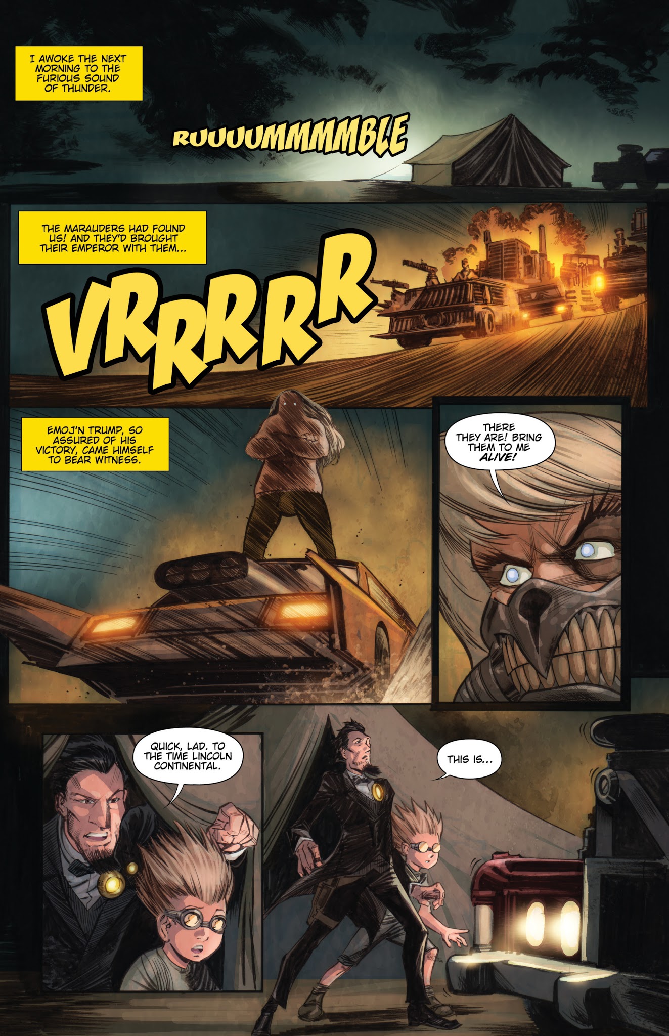 Read online Trump vs. Time Lincoln comic -  Issue # Full - 16