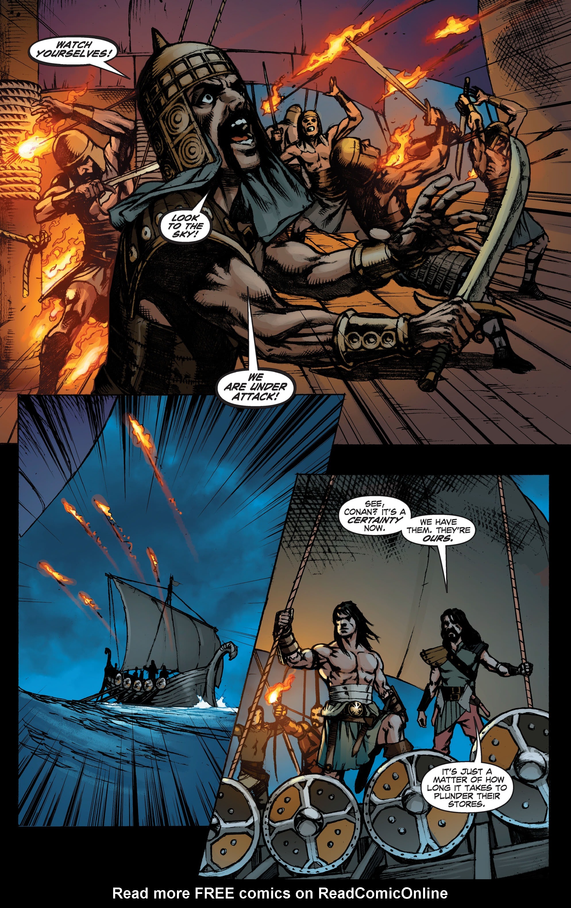 Read online Conan Chronicles Epic Collection comic -  Issue # TPB Blood In His Wake (Part 3) - 80