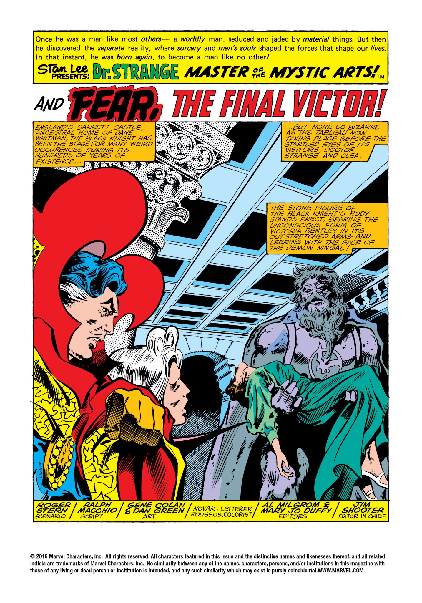 Read online Marvel Masterworks: Doctor Strange comic -  Issue # TPB 7 (Part 3) - 57