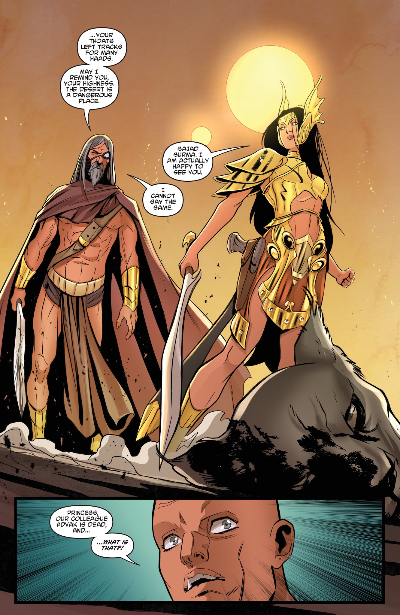 Read online Dejah Thoris, Volume 2 comic -  Issue #1 - 24