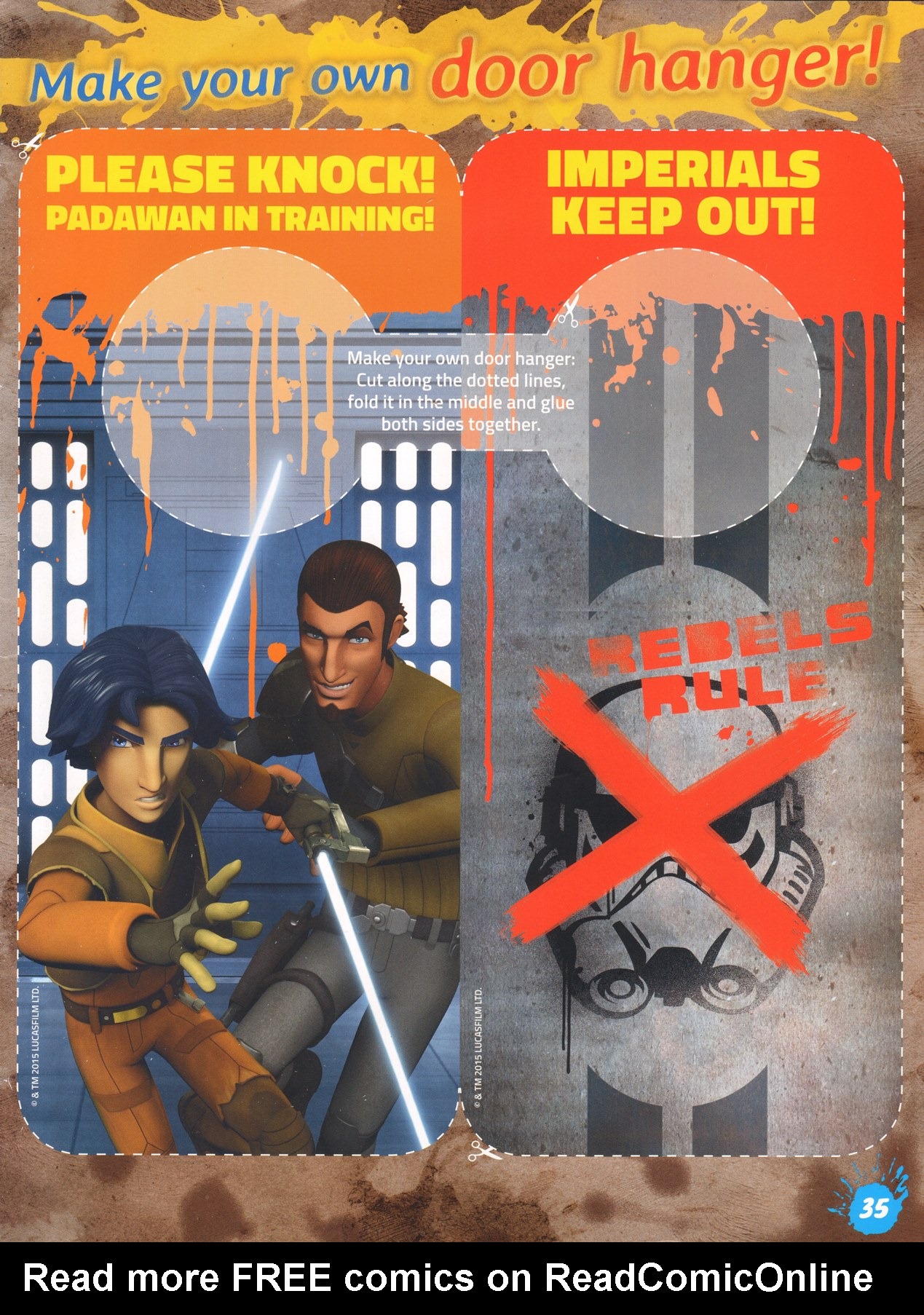 Read online Star Wars Rebels Magazine comic -  Issue #1 - 33