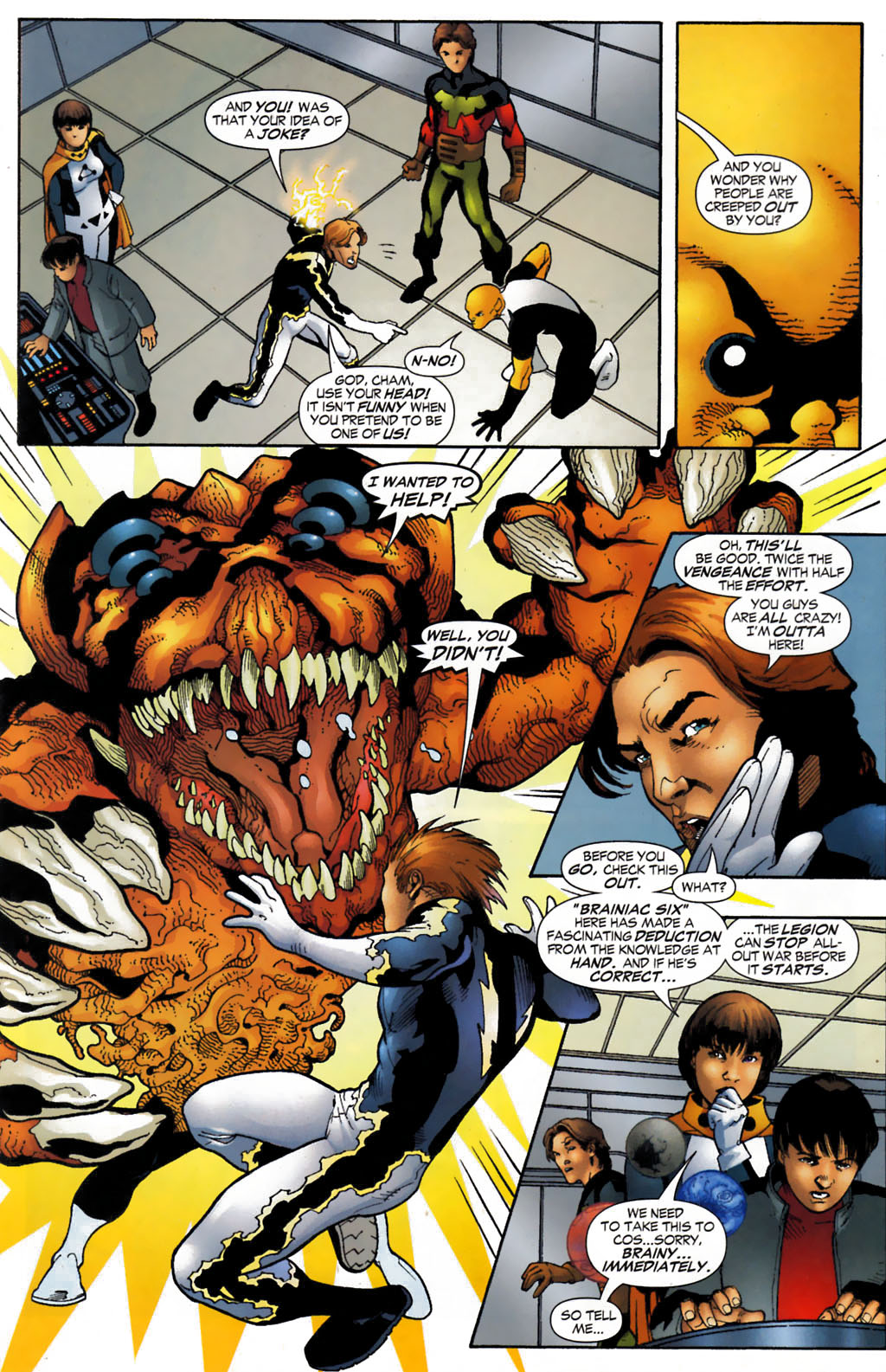 Read online Legion of Super-Heroes (2005) comic -  Issue #9 - 13