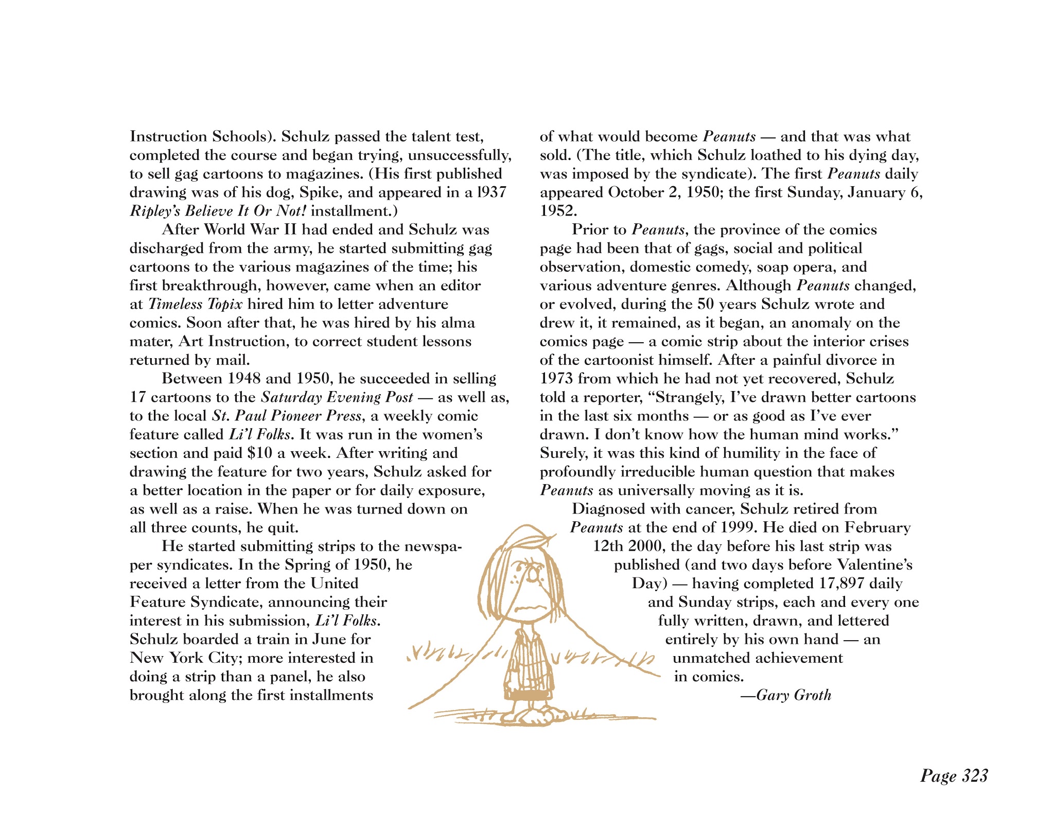 Read online The Complete Peanuts comic -  Issue # TPB 19 - 337