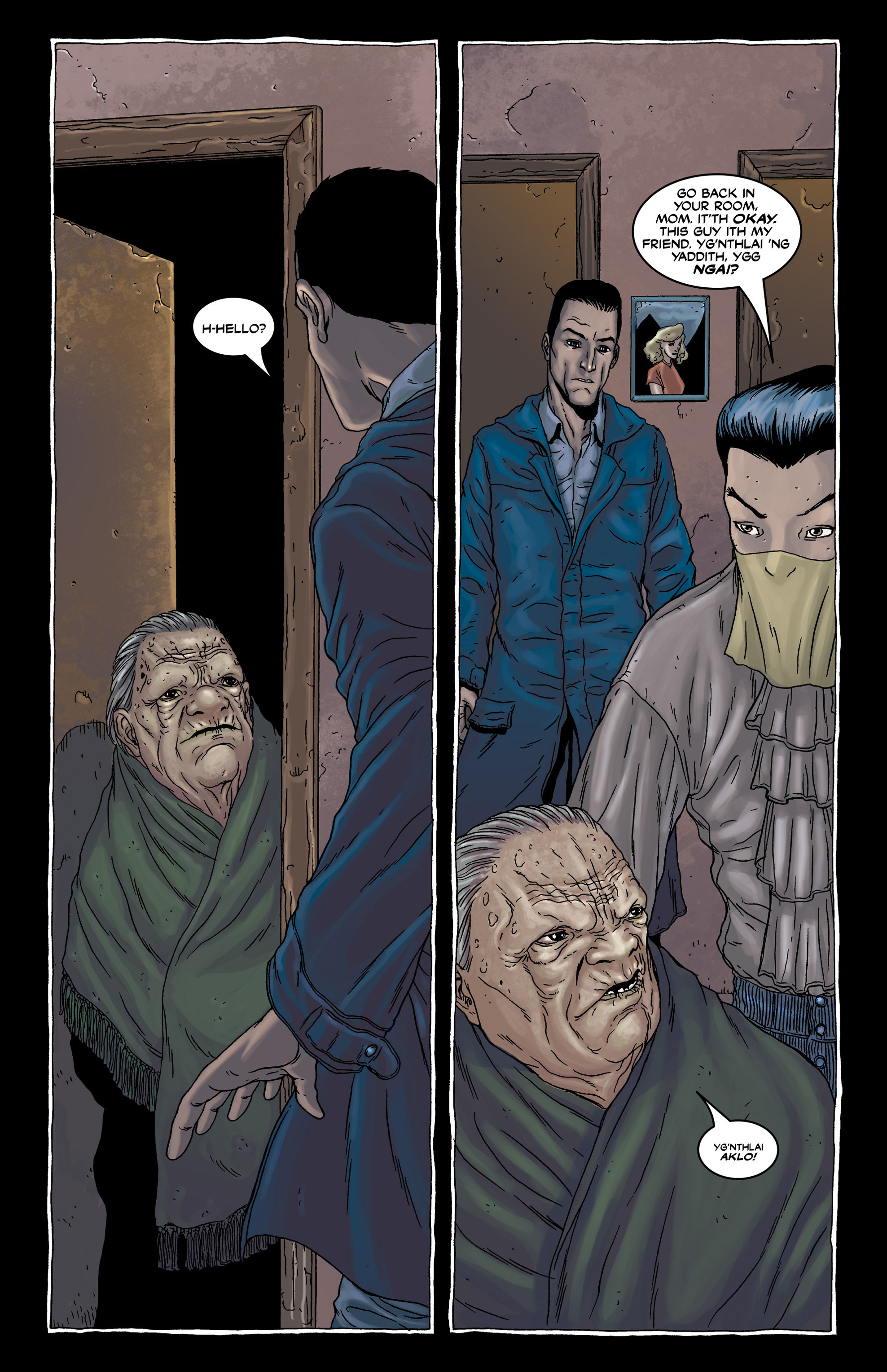 Read online Alan Moore's The Courtyard comic -  Issue # TPB - 36