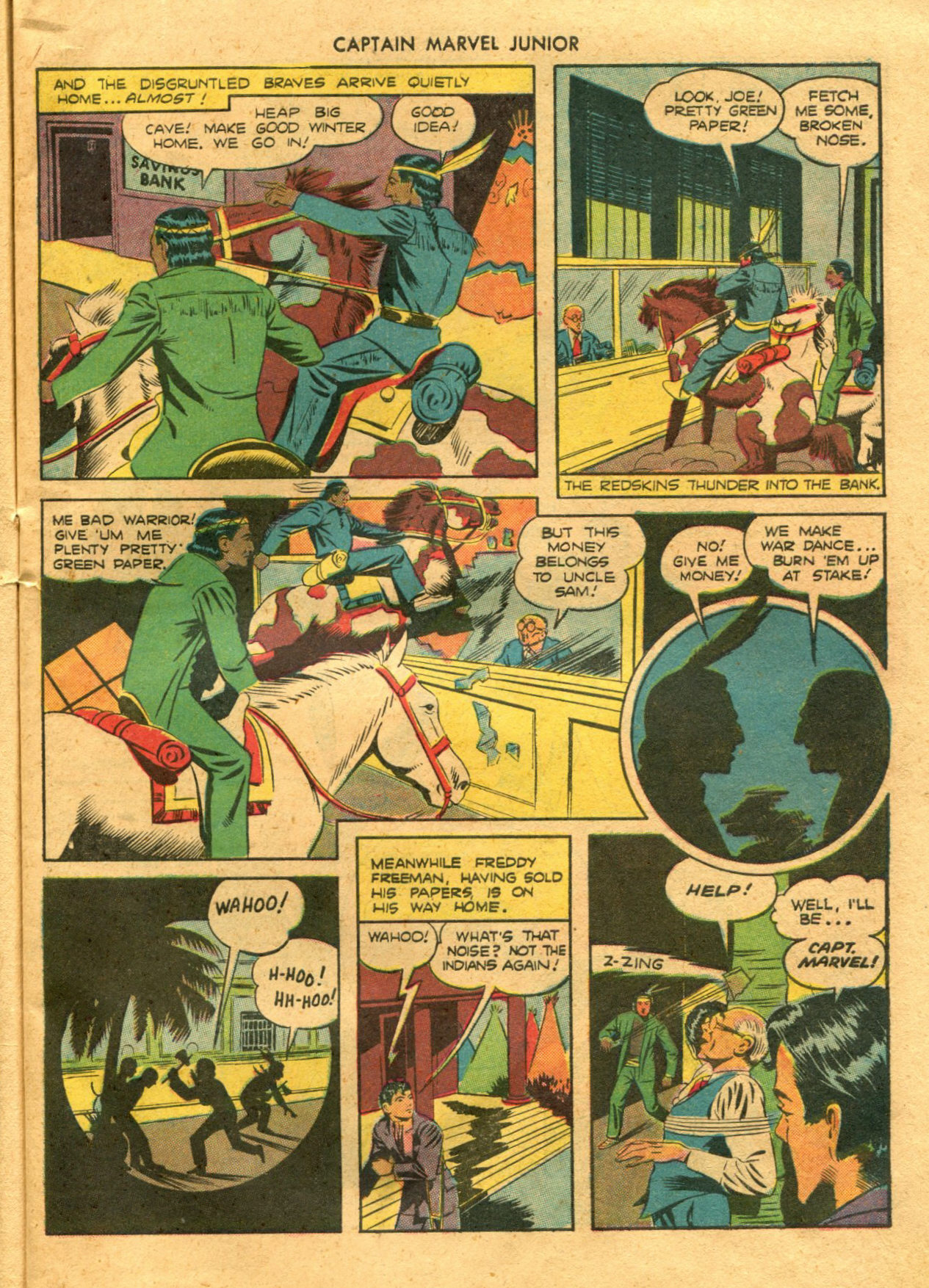 Read online Captain Marvel, Jr. comic -  Issue #20 - 9